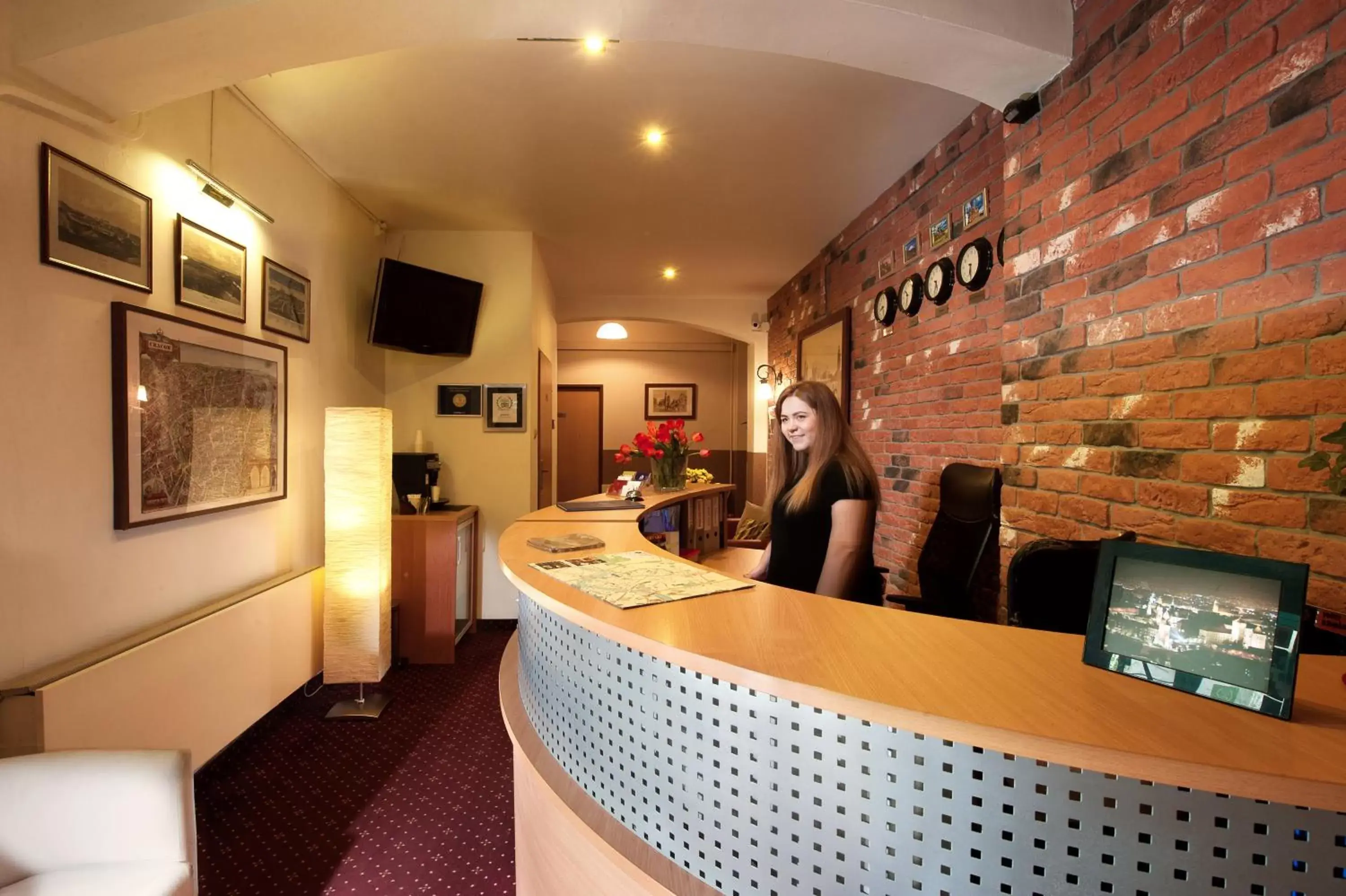 Lobby or reception in Mały Kraków Aparthotel Lobby or reception in Mały Kraków Aparthotel