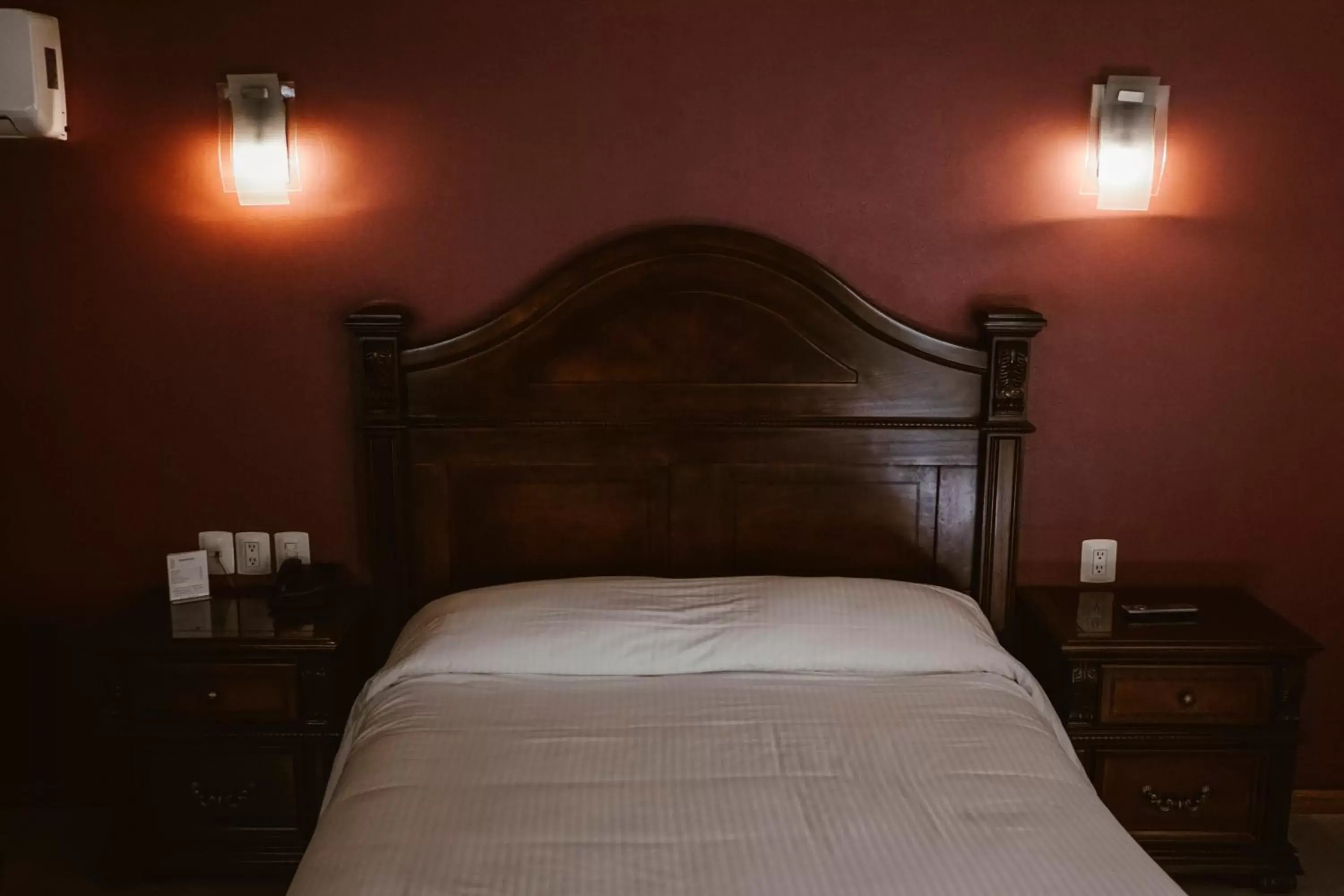 Bed in Hotel Puebla de Antaño