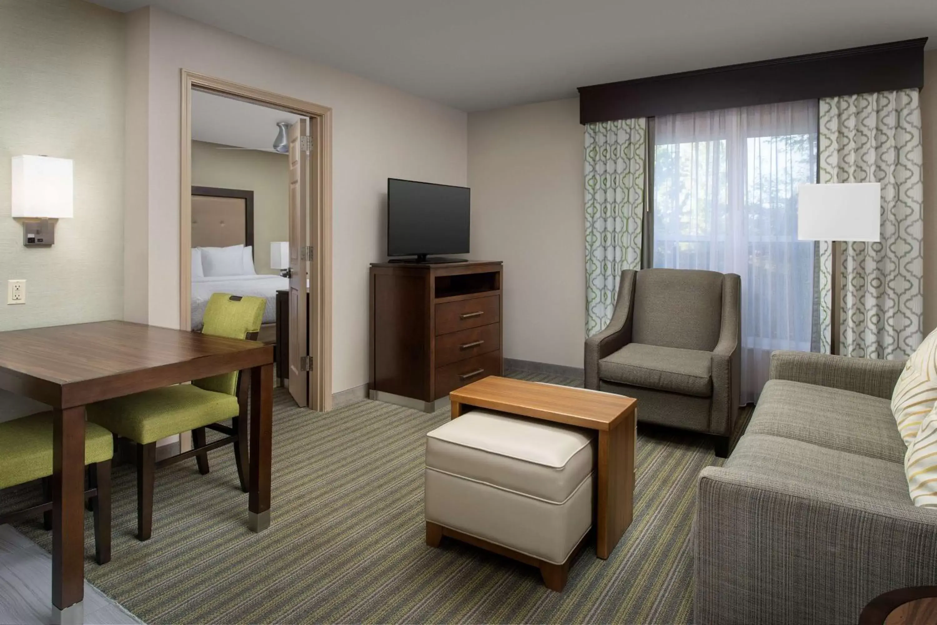 Living room, Seating Area in Homewood Suites Hillsboro Beaverton