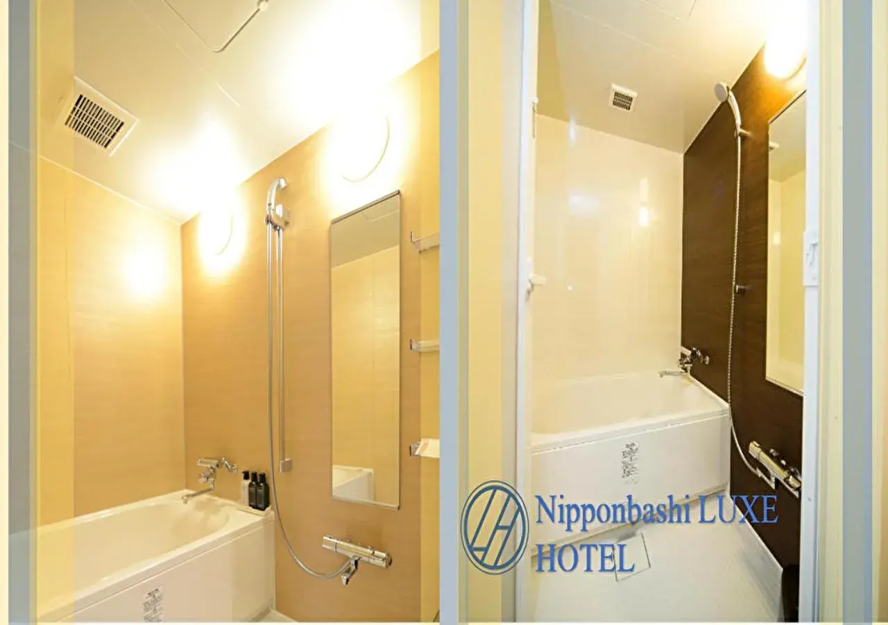 Bathroom in Nipponbashi Luxe Hotel