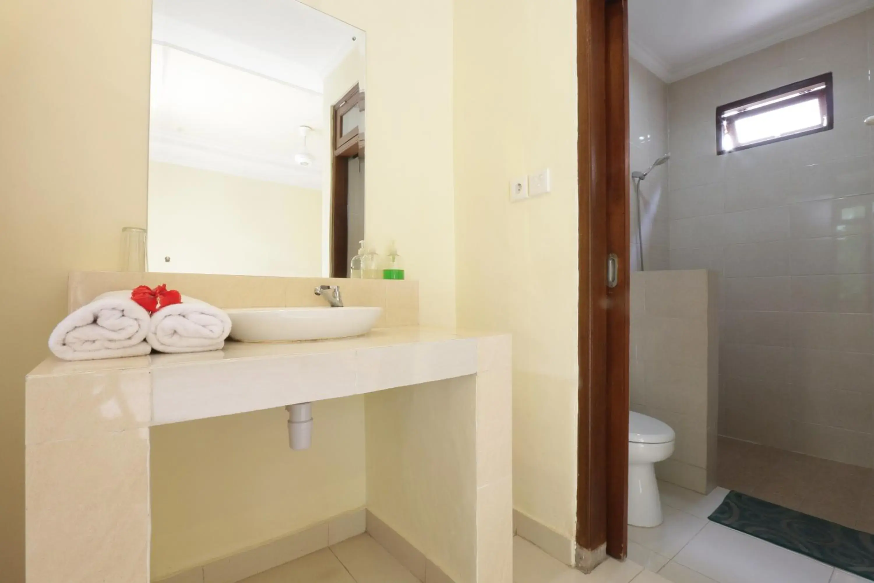 Photo of the whole room, Bathroom in Frangipani Bungalow