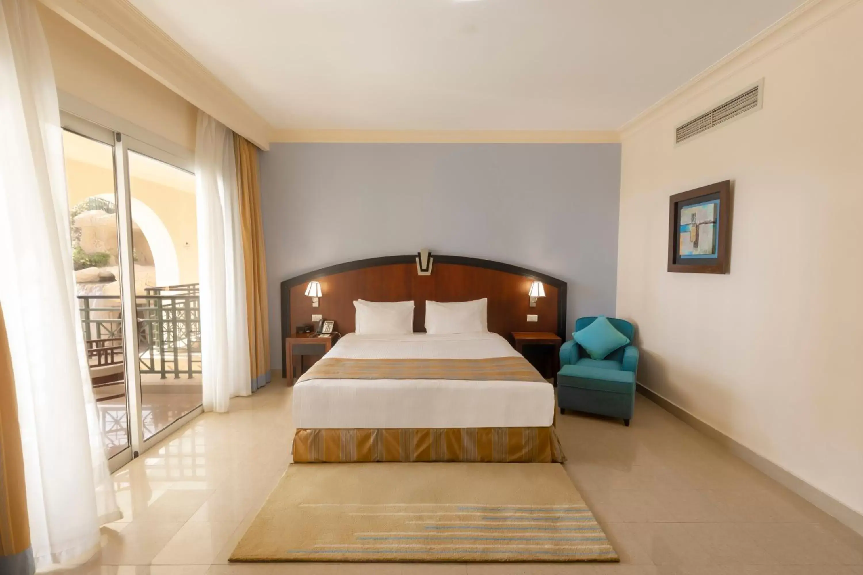 Bedroom, Bed in Stella Di Mare Beach Hotel & Spa