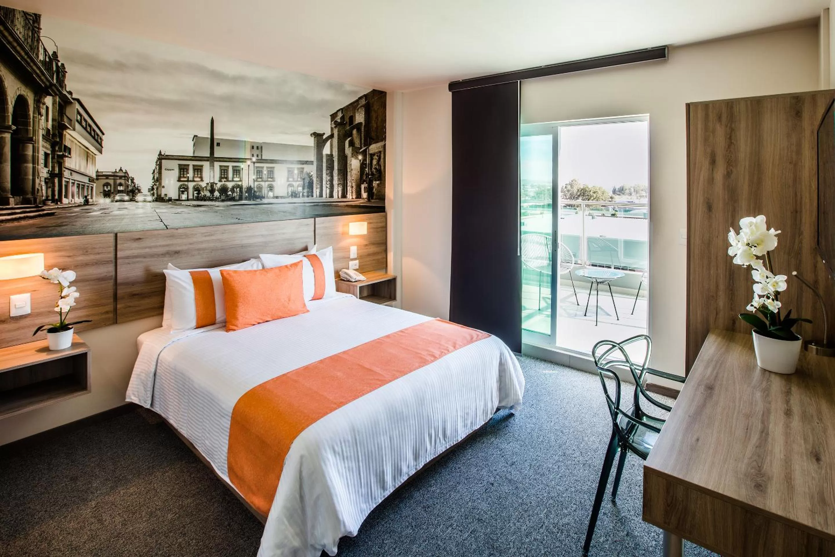 Photo of the whole room, Bed in Mision Express Durango