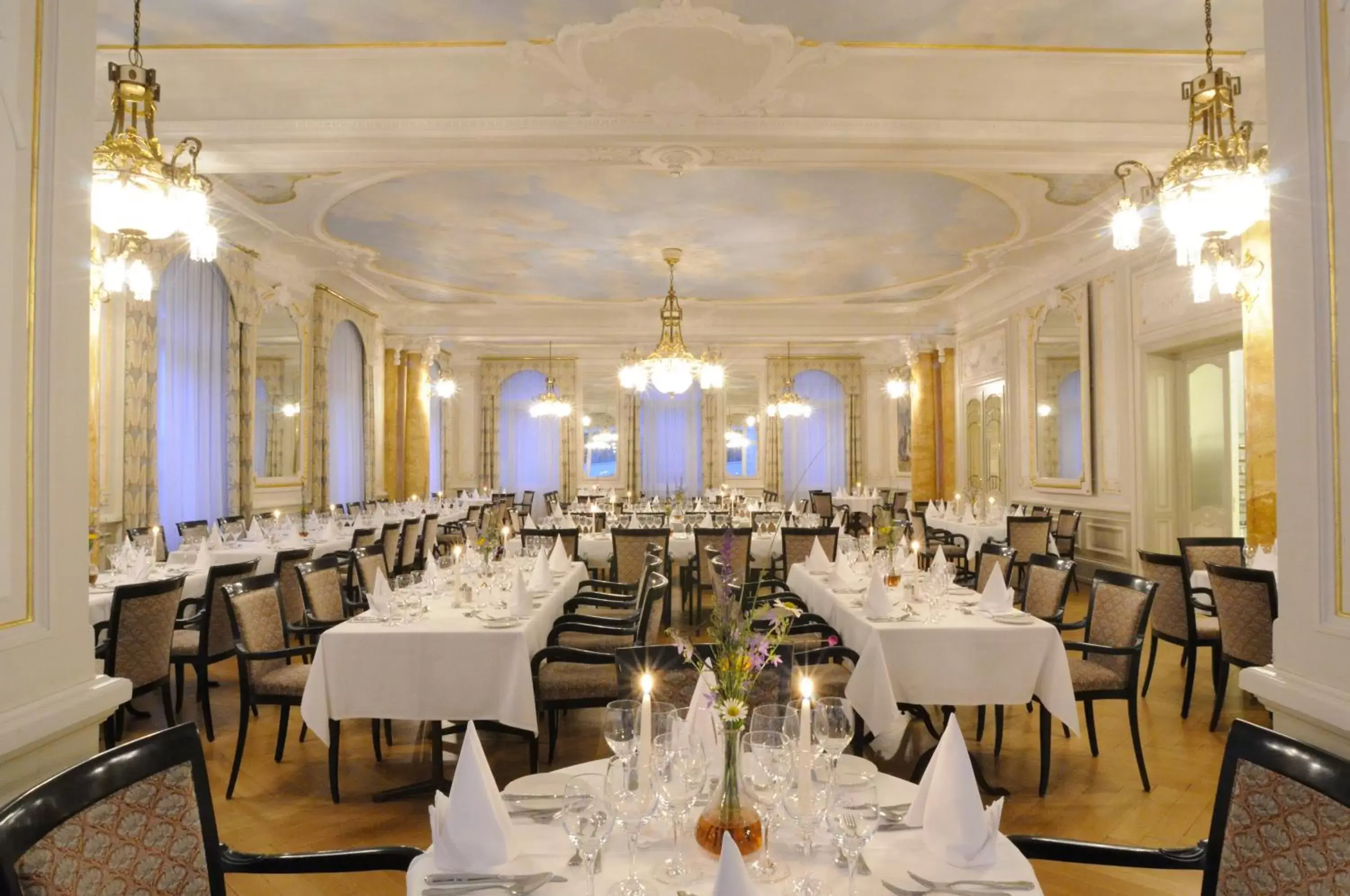 Banquet/Function facilities, Restaurant/Places to Eat in Hotel Royal St Georges Interlaken MGallery Collection