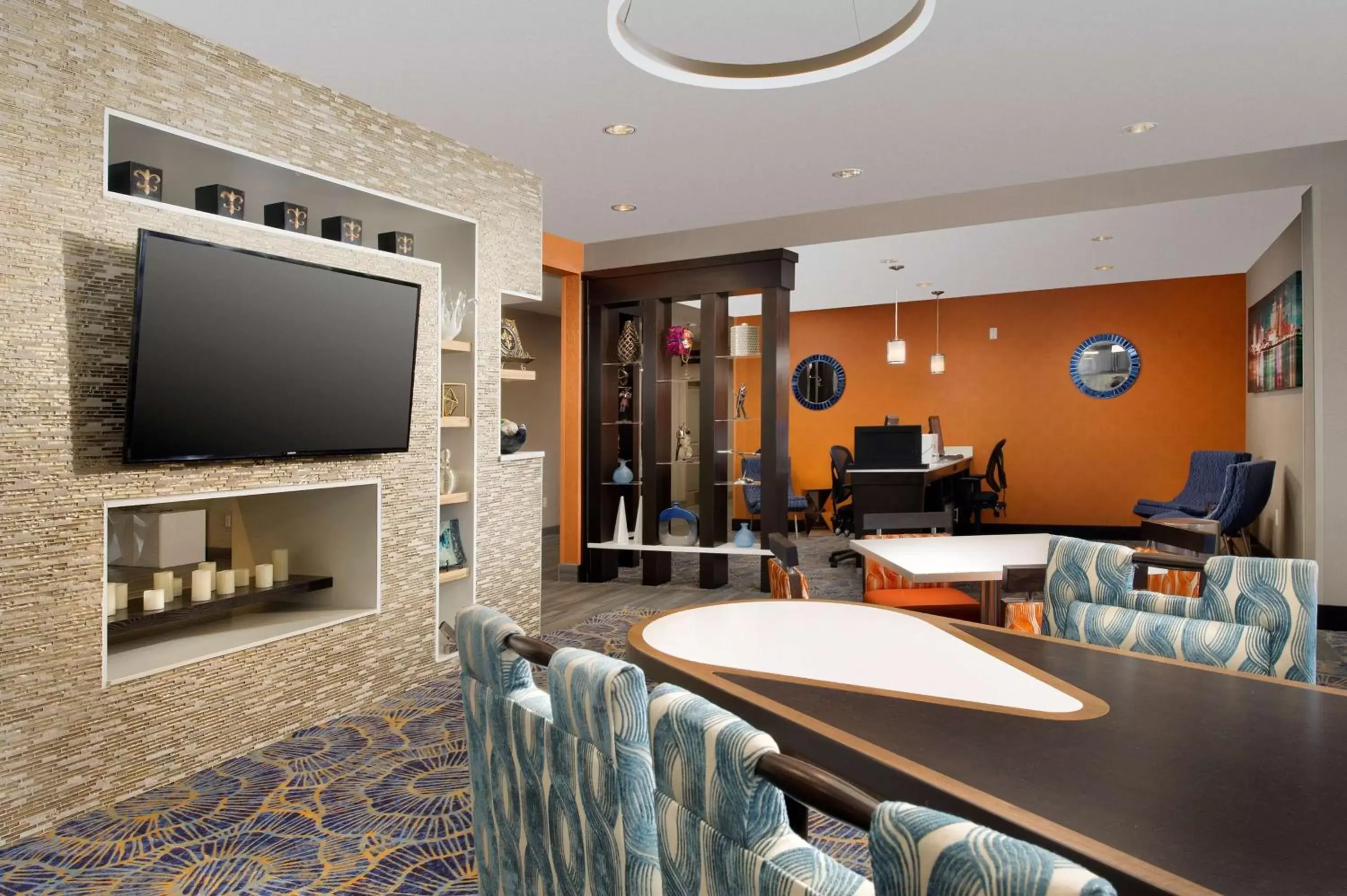 Breakfast, Lounge/Bar in Homewood Suites by Hilton Metairie New Orleans