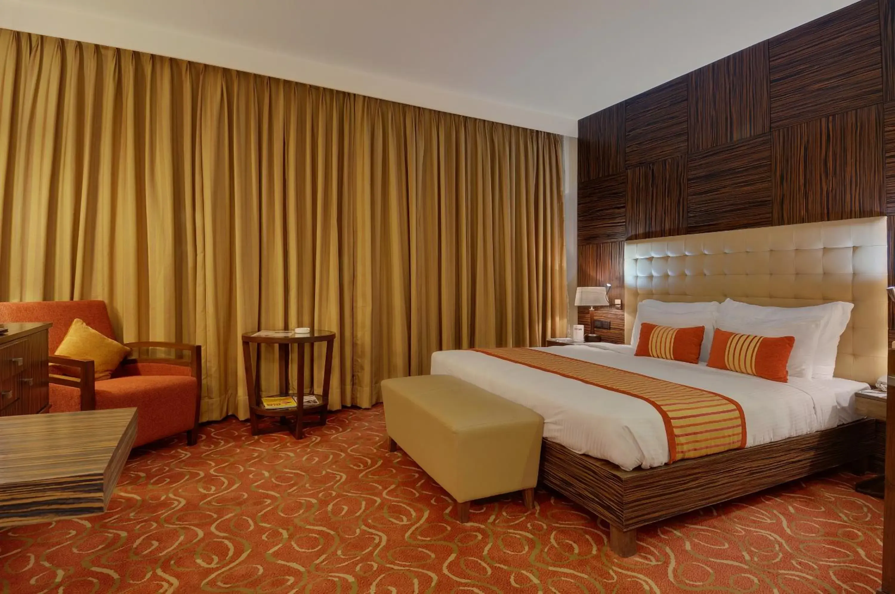 Photo of the whole room, Bed in The Pride Chennai Hotel