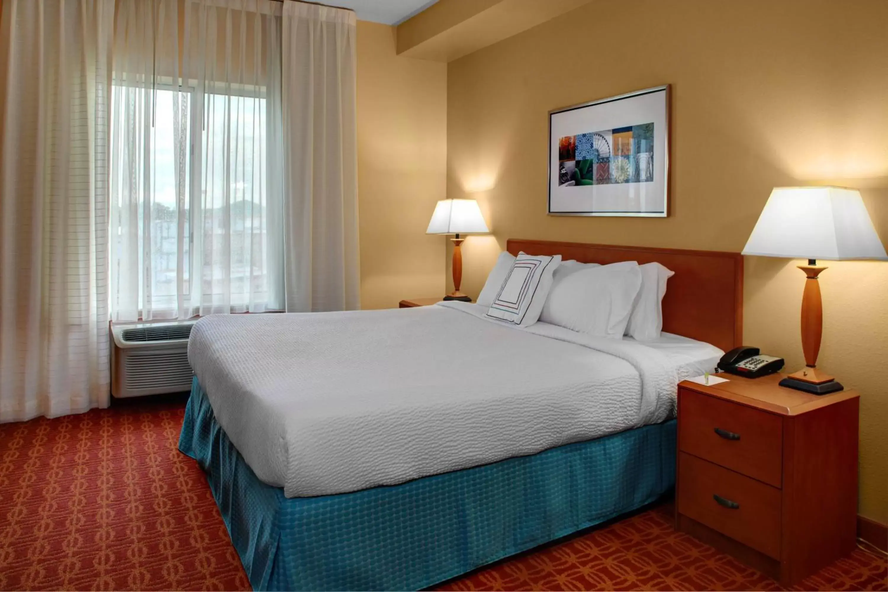 Photo of the whole room, Bed in Fairfield Inn & Suites Atlanta McDonough