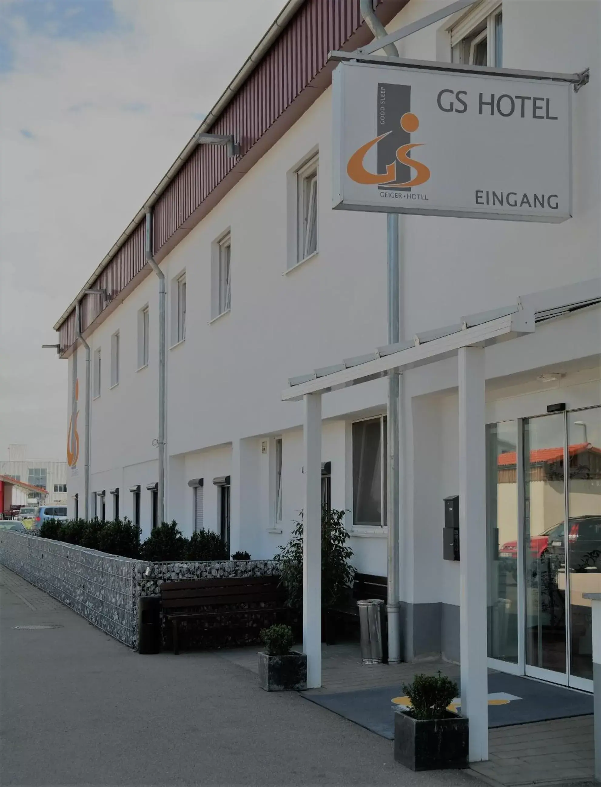 Facade/entrance, Property Building in GS Hotel Mindelheim