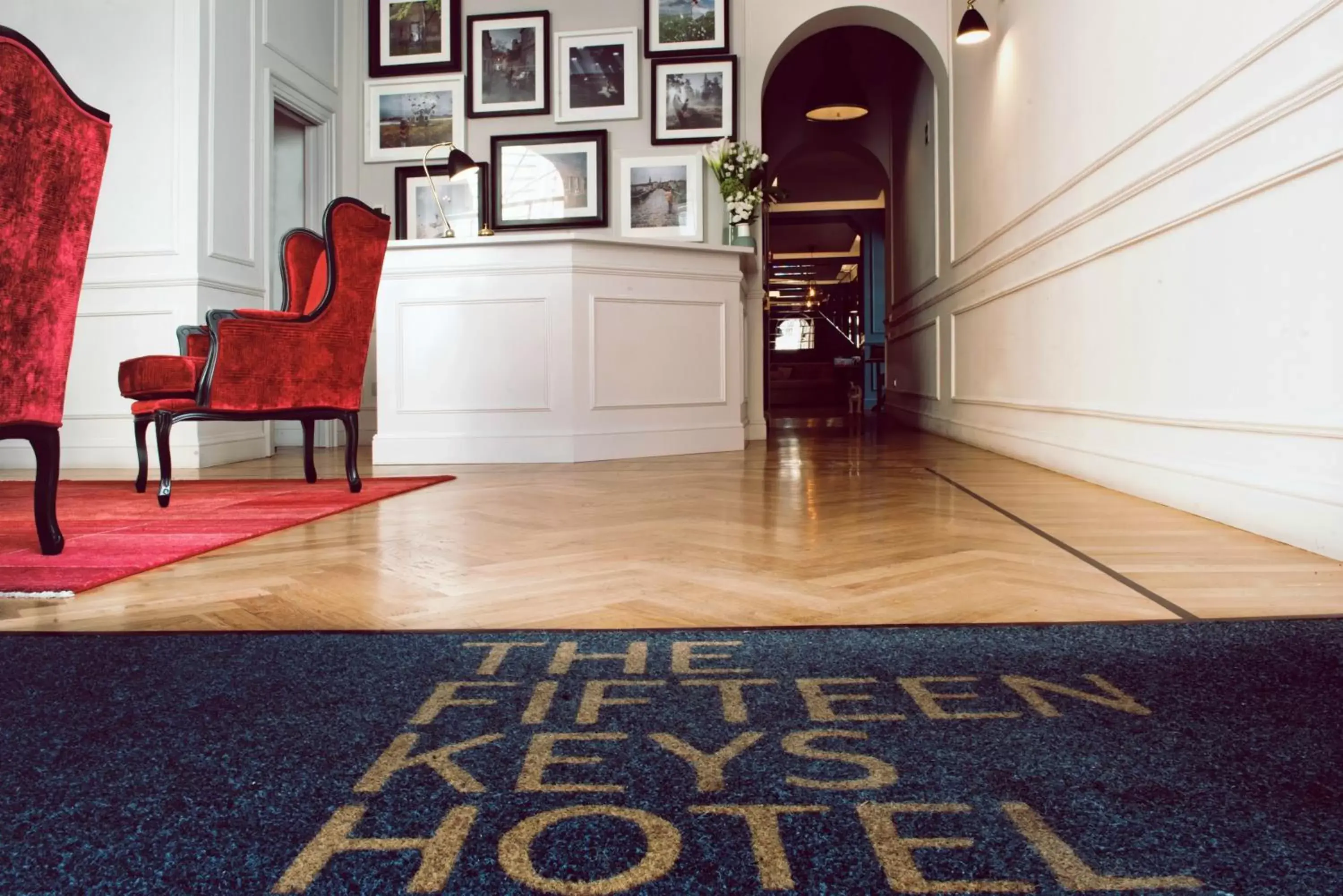 Lobby or reception in The Fifteen Keys Hotel