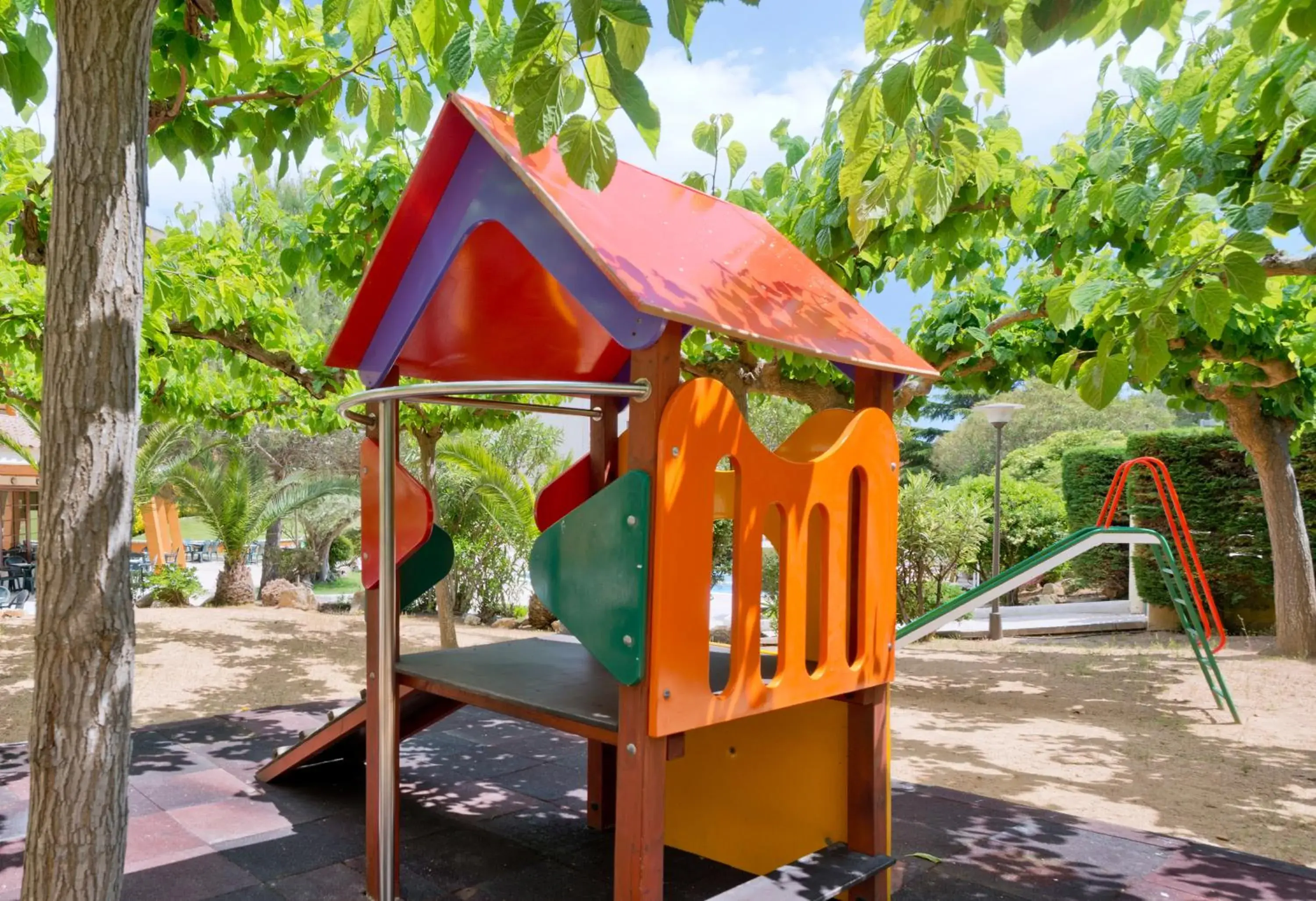 Children play ground, Children's Play Area in GHT Aparthotel Tossa Park