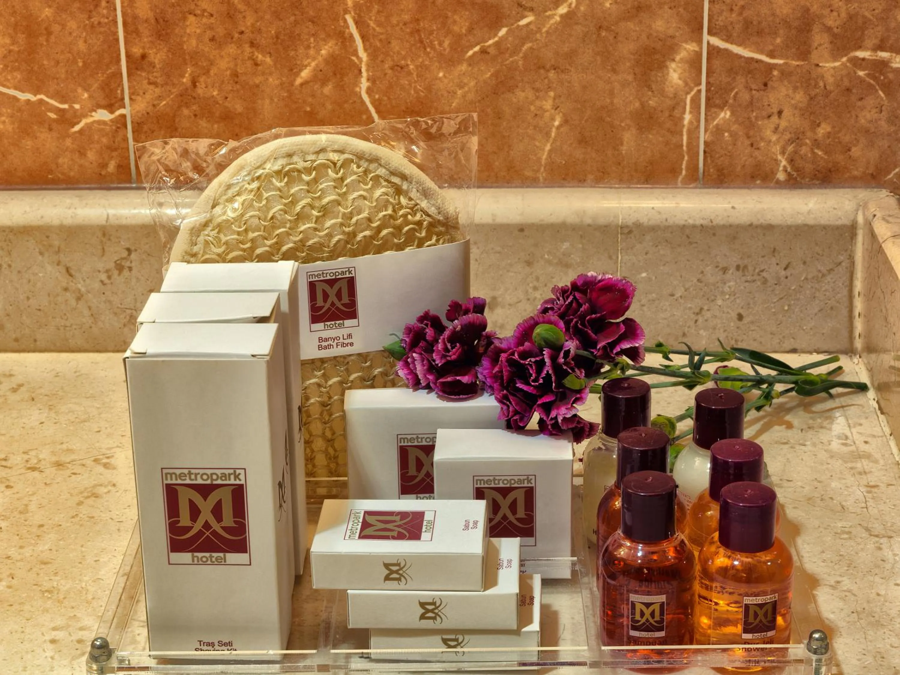 Decorative detail in Taksim Metropark Hotel