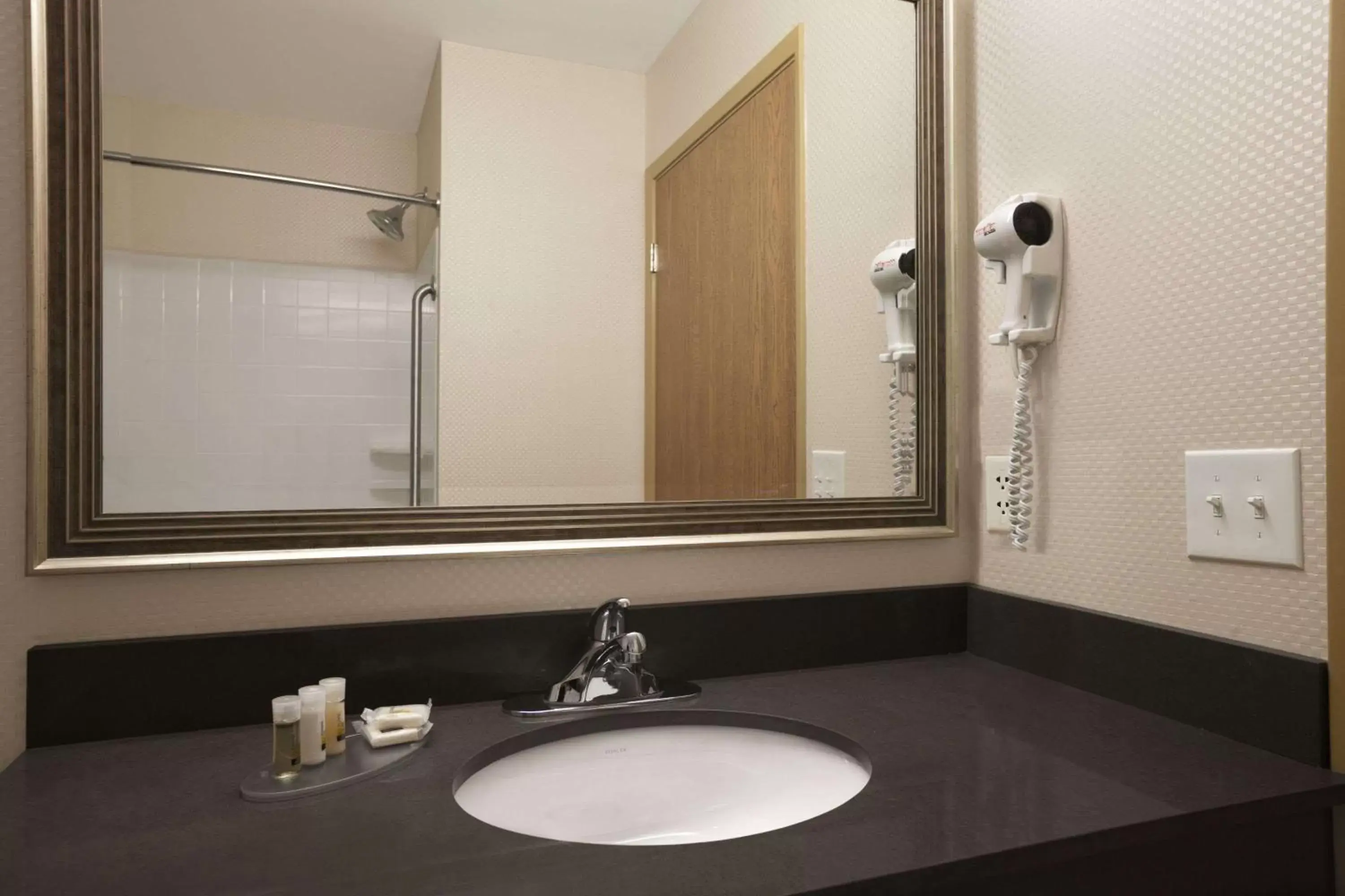 Bathroom in Days Inn & Suites by Wyndham Winnipeg Airport Manitoba