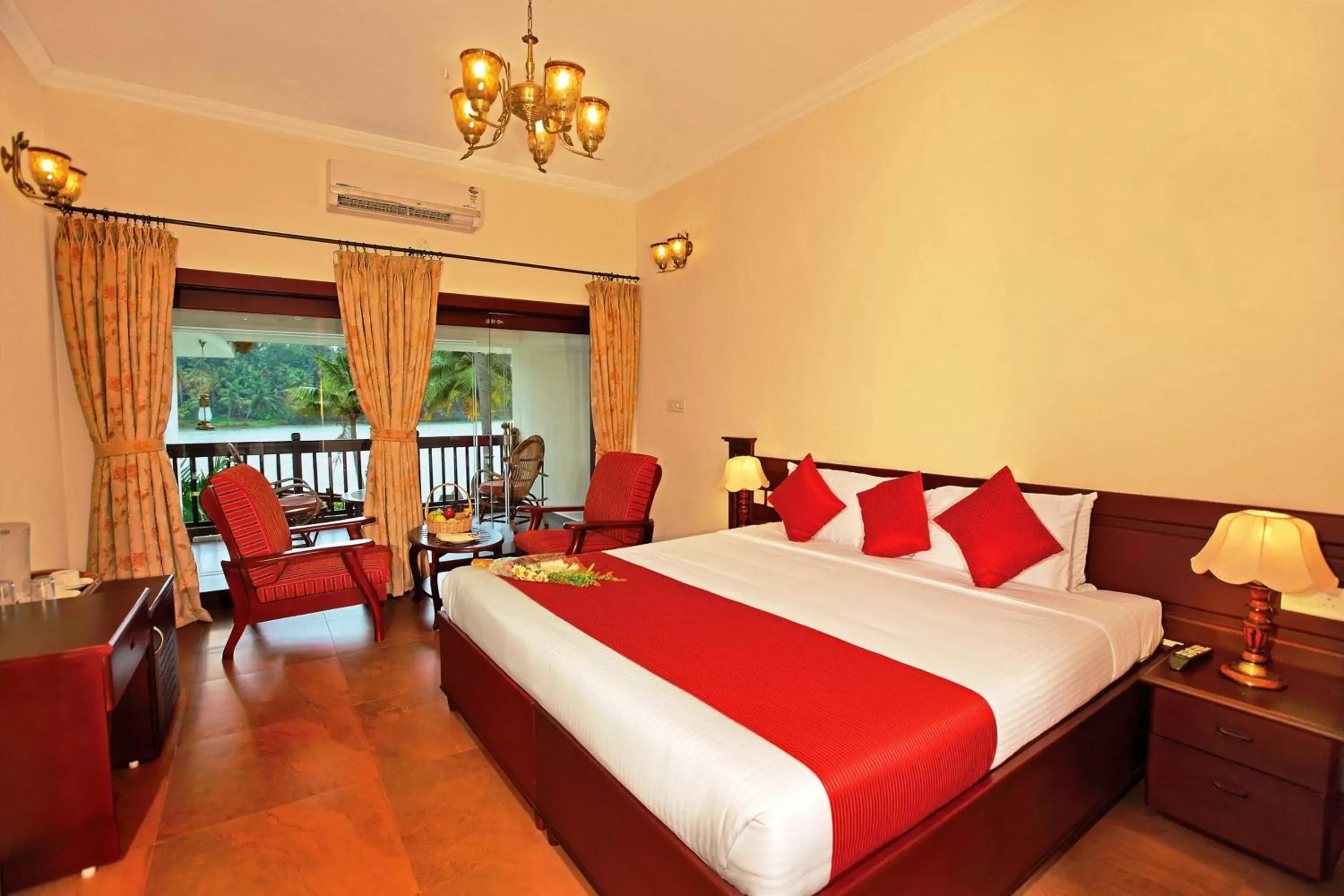 Photo of the whole room, Bed in Fragrant Nature Backwater Resort & Ayurveda Spa Kollam