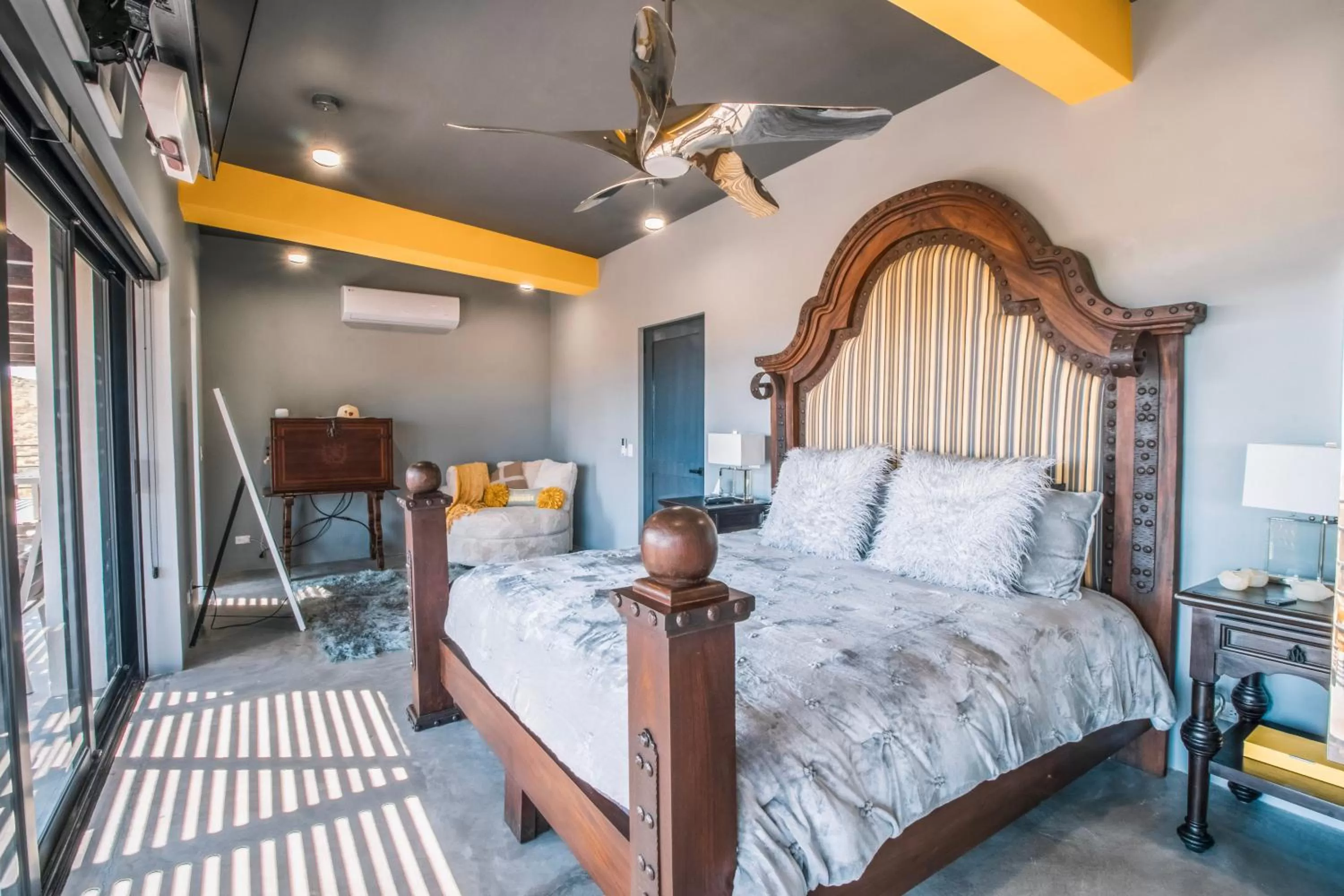 Bed in Cerritos Surf Residences