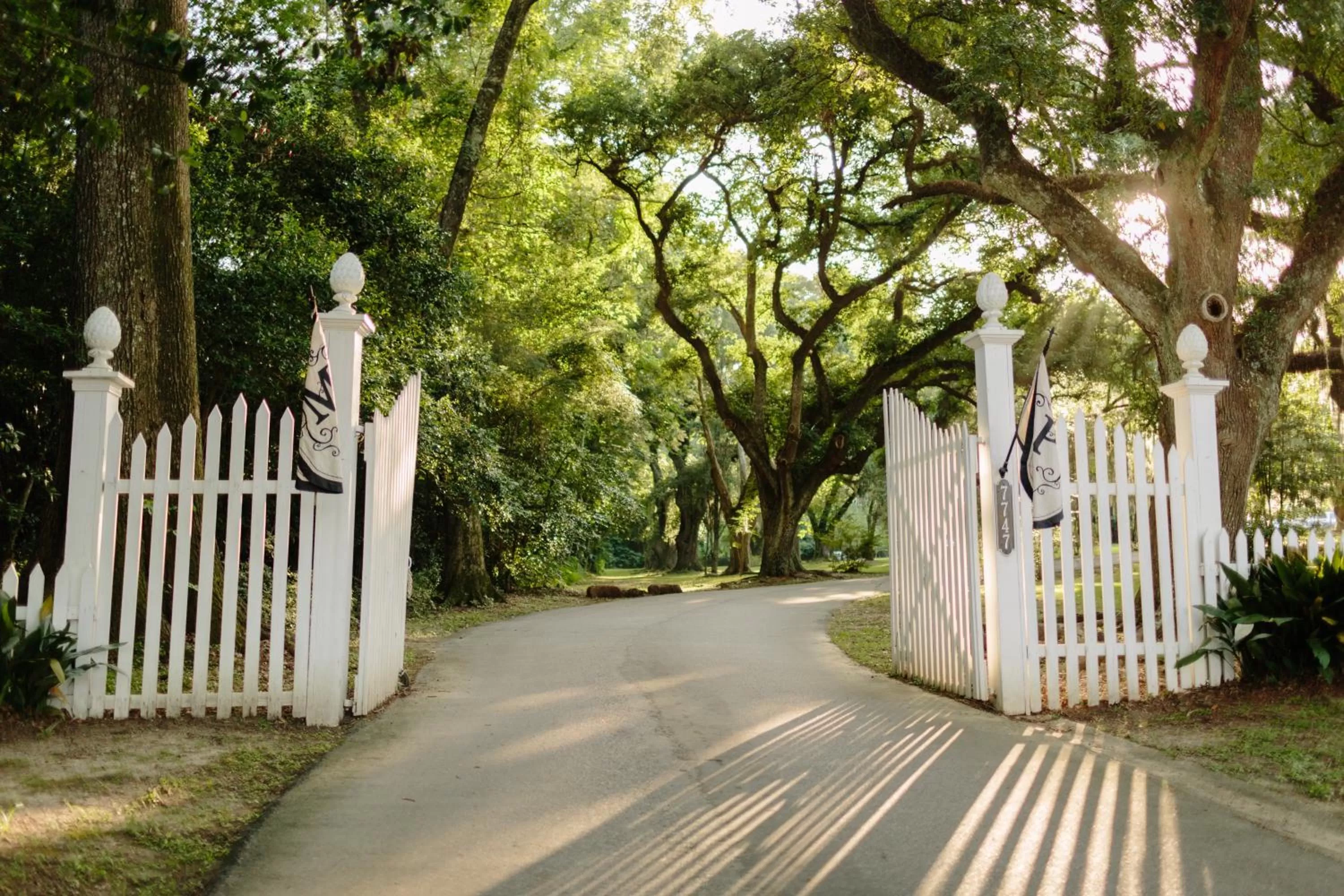 Facade/entrance in The Myrtles