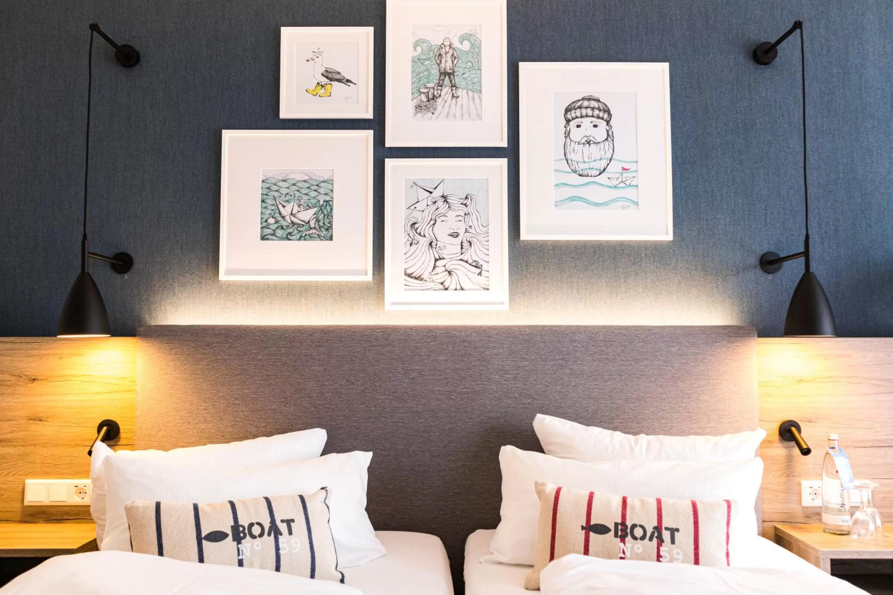 Decorative detail in Hotel Wehrburg