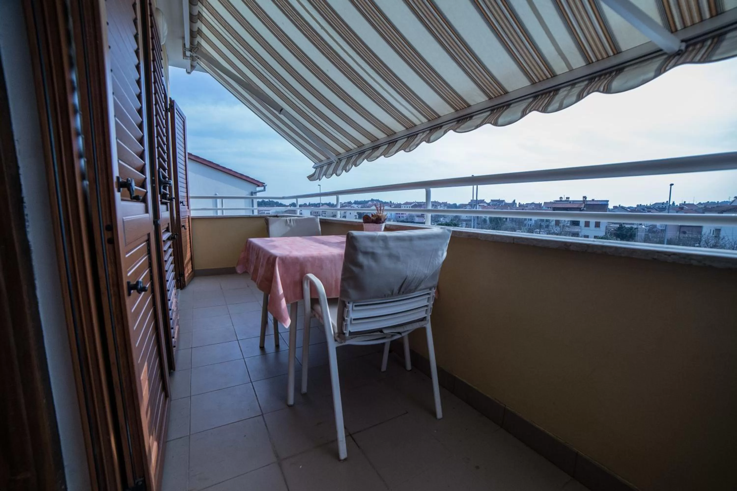 Balcony/Terrace in B@B Valbruna