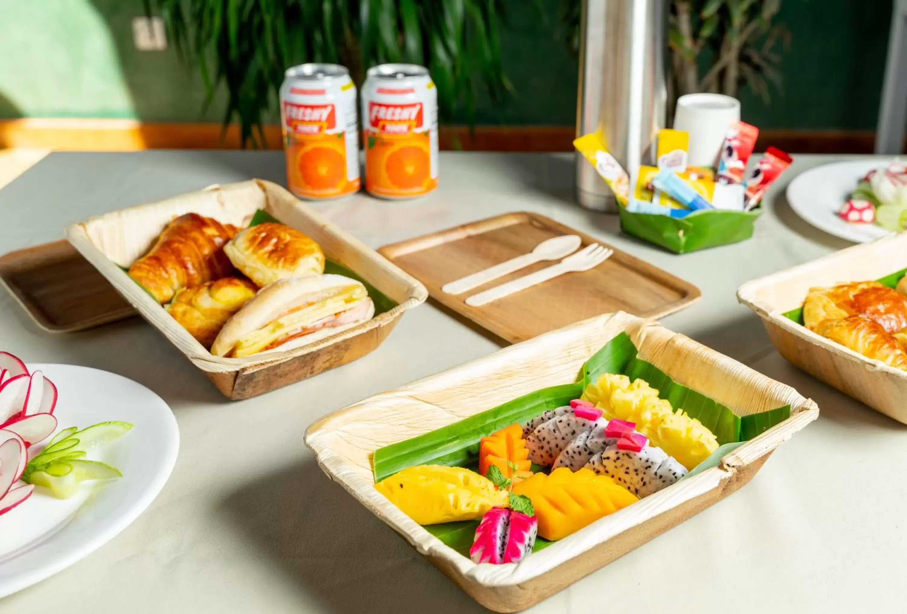 Breakfast in Authentic Khmer Village Resort Breakfast in Authentic Khmer Village Resort