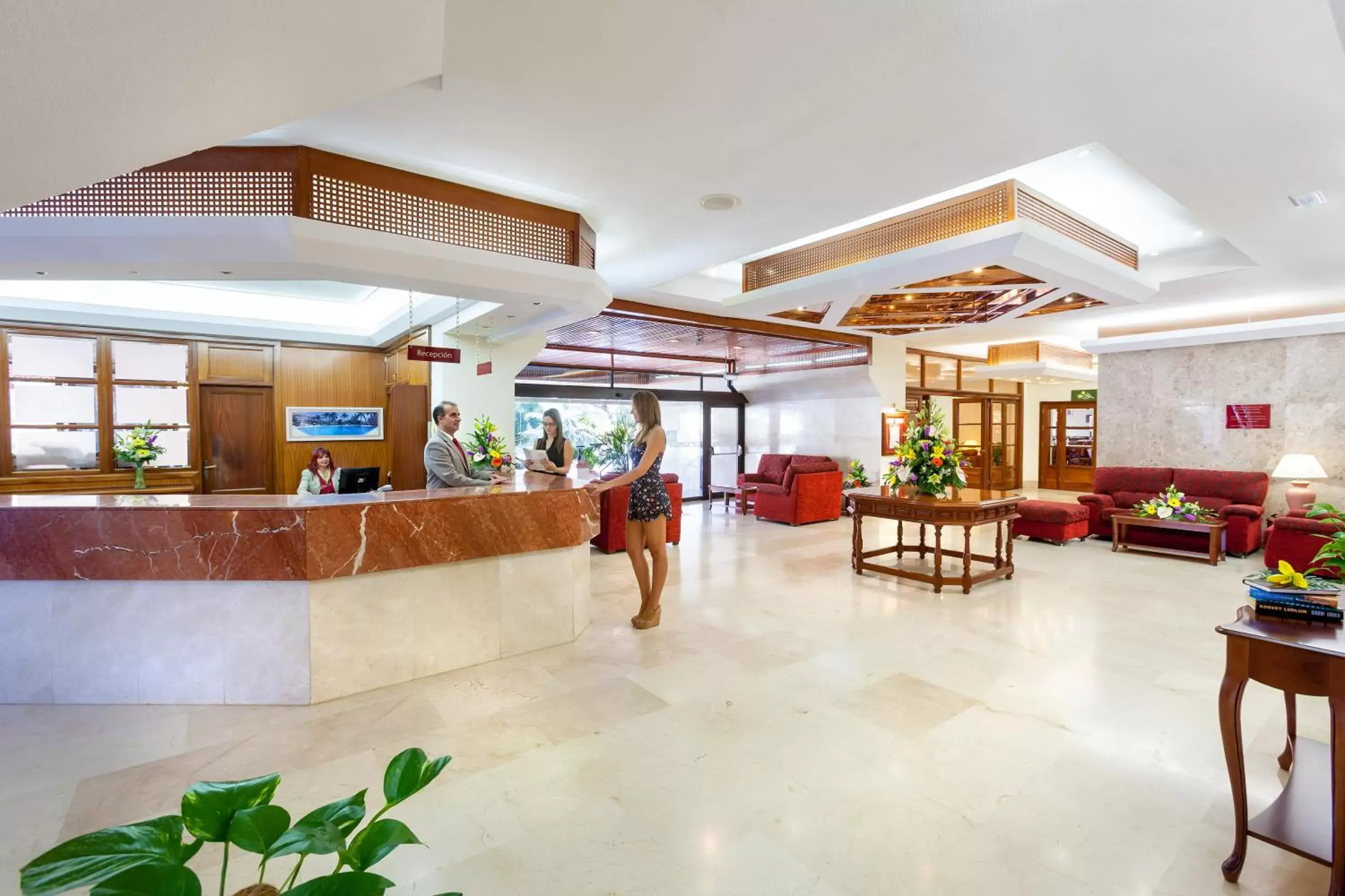 Lobby or reception in Apartamentos Masaru Lobby or reception in Apartamentos Masaru