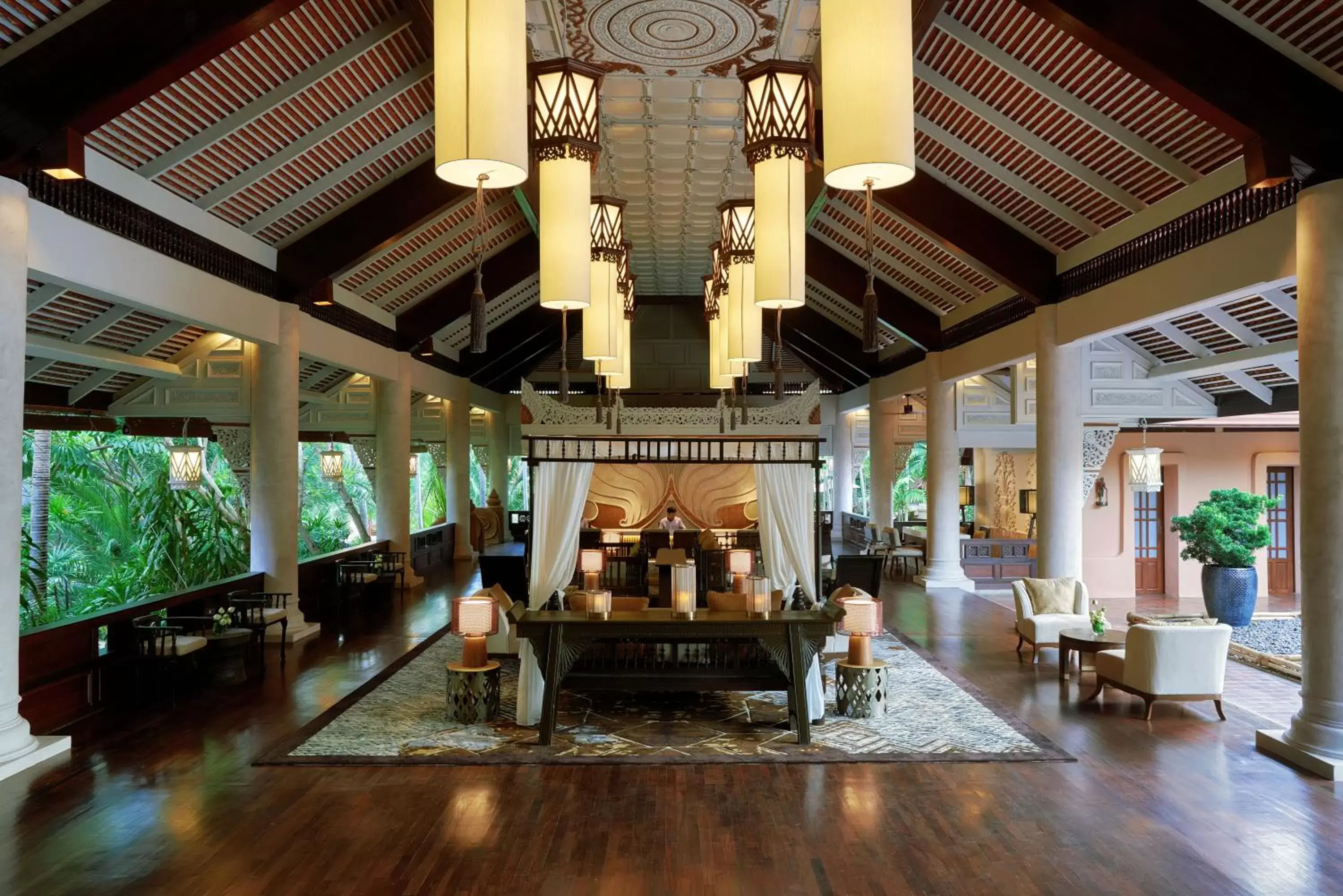 Lobby or reception, Restaurant/Places to Eat in Anantara Hua Hin Resort - SHA Certified