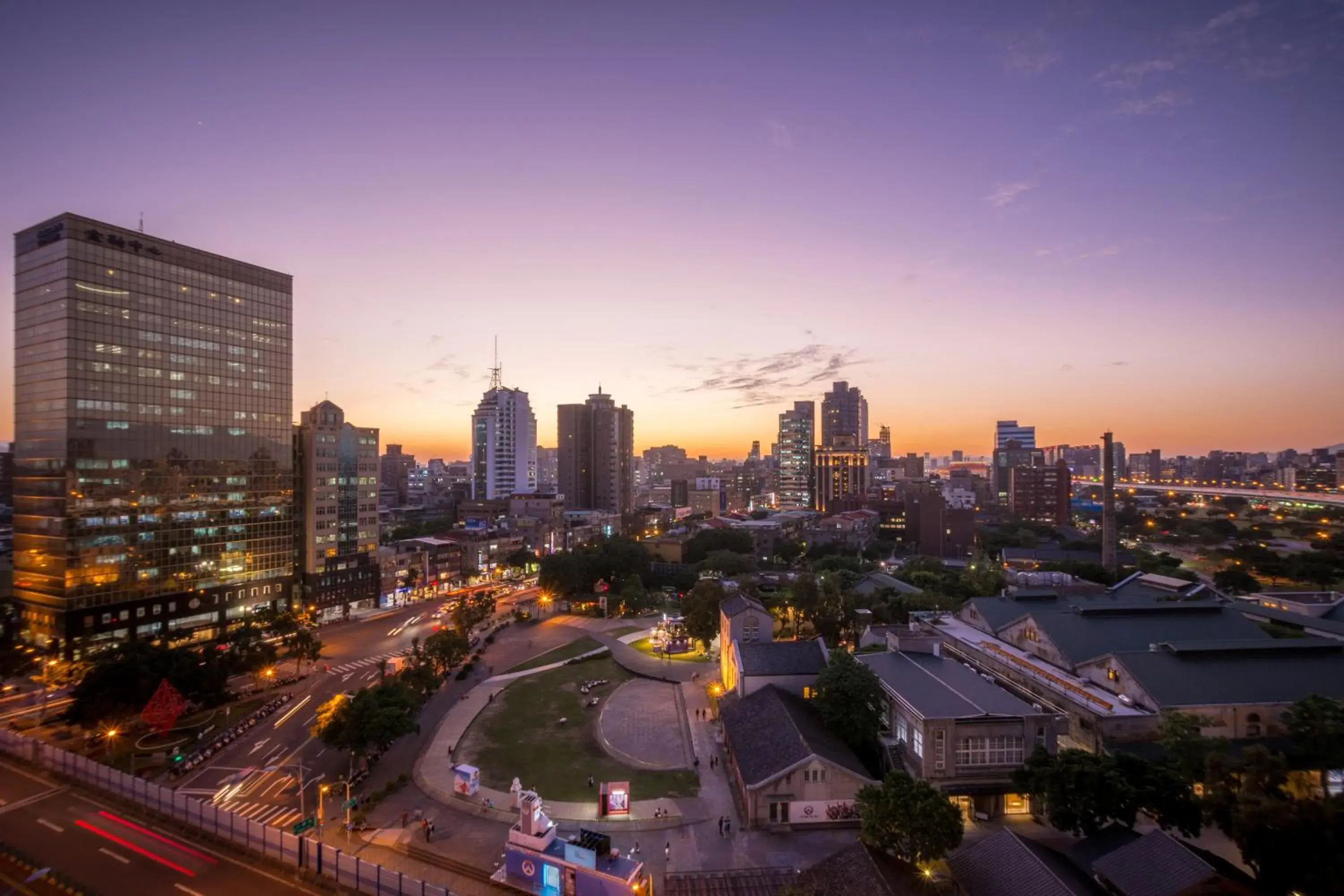 City view in Wallsun HOTEL