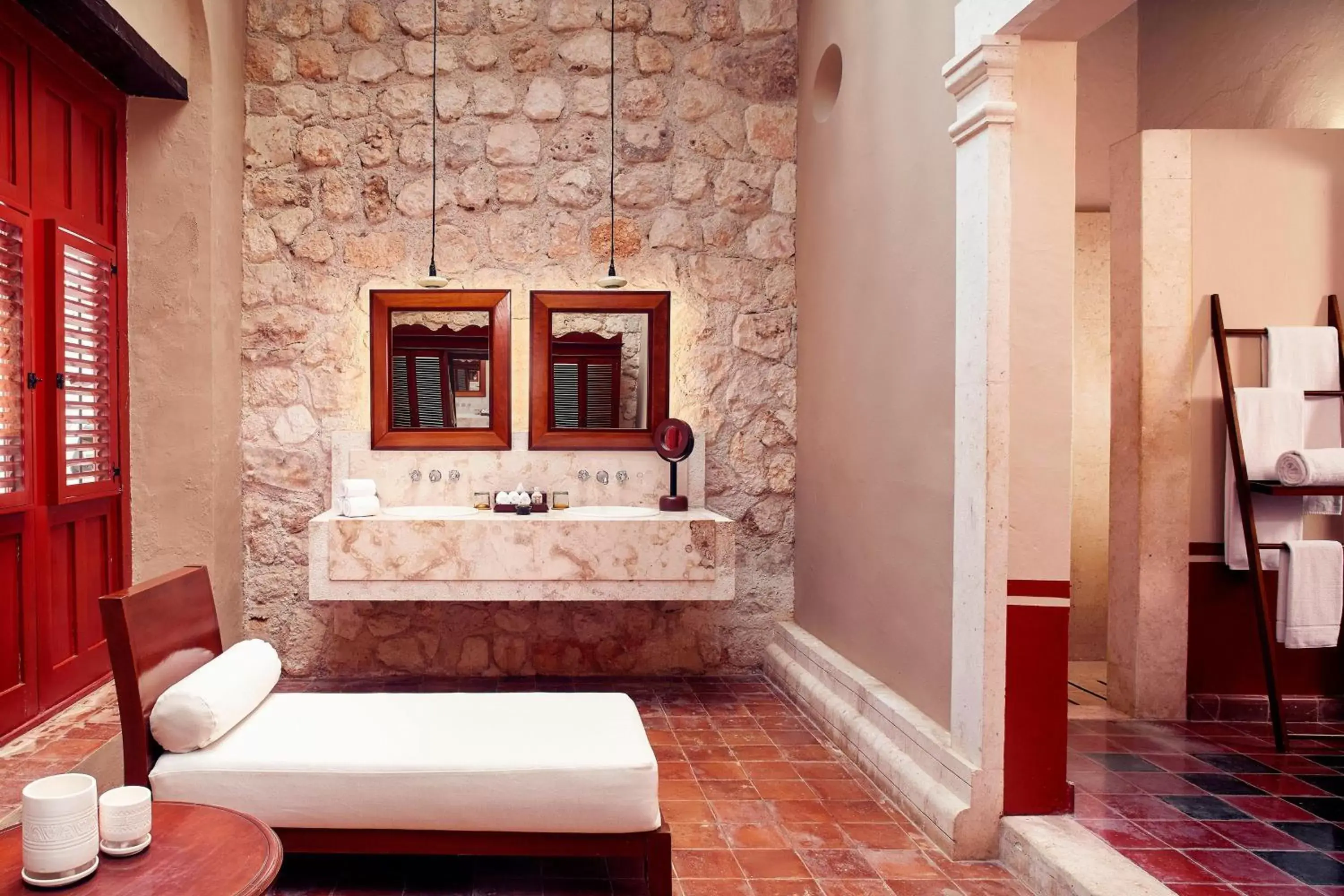 Bathroom in Hacienda Campeche