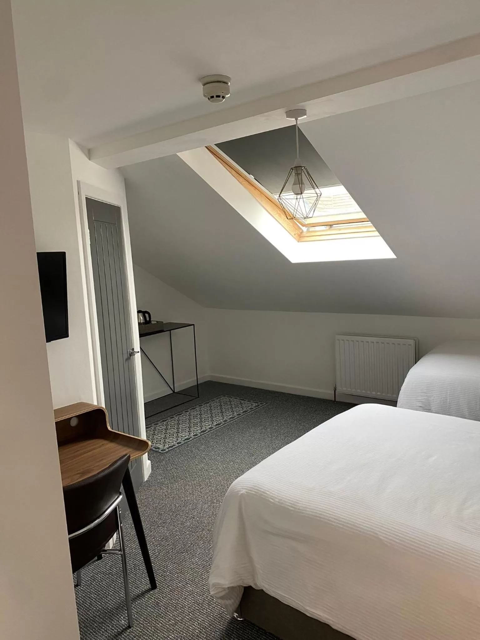 Bed in Langley House Hotel