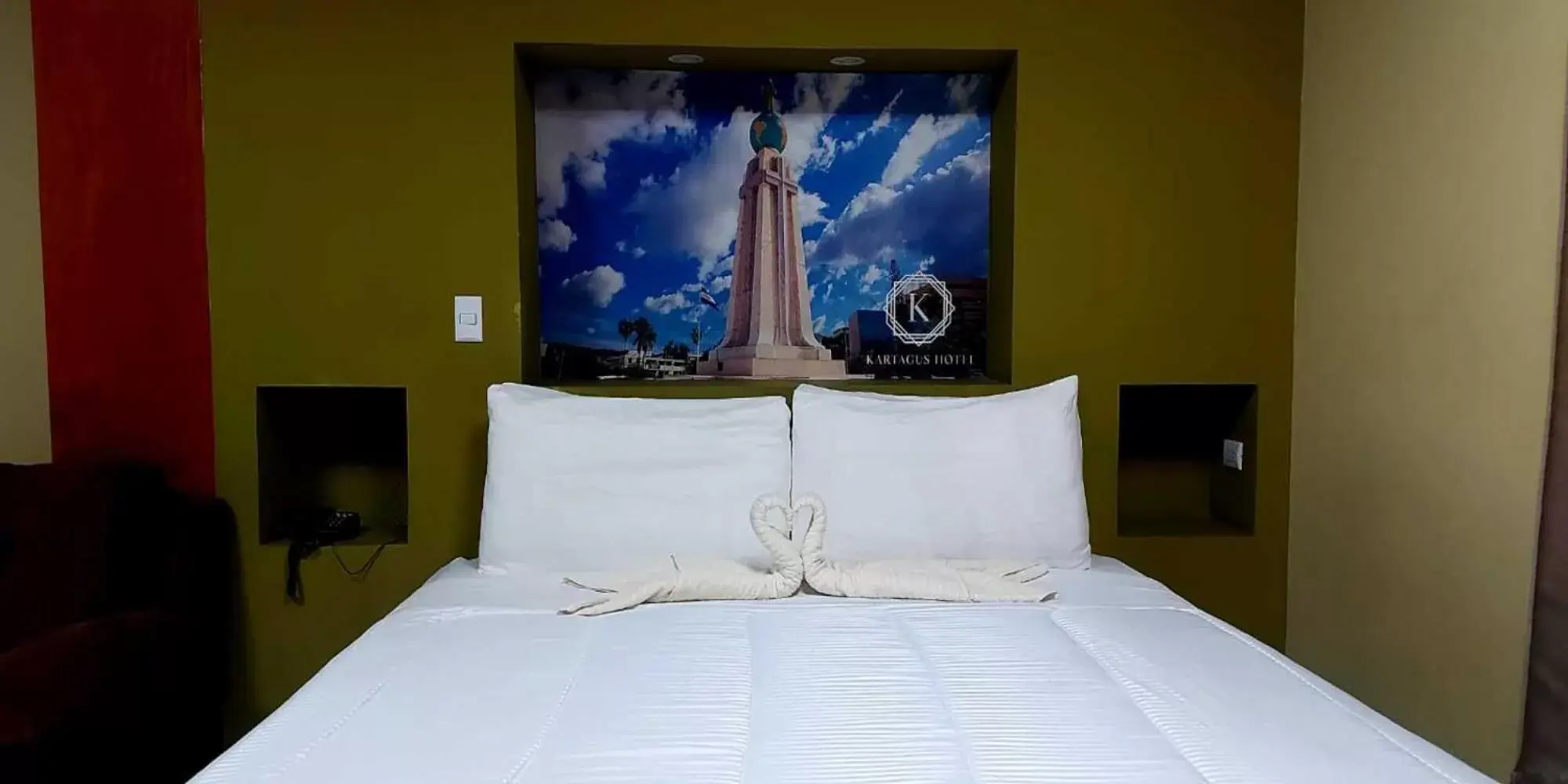 Bed in Kartagus Hotel Bed in Kartagus Hotel