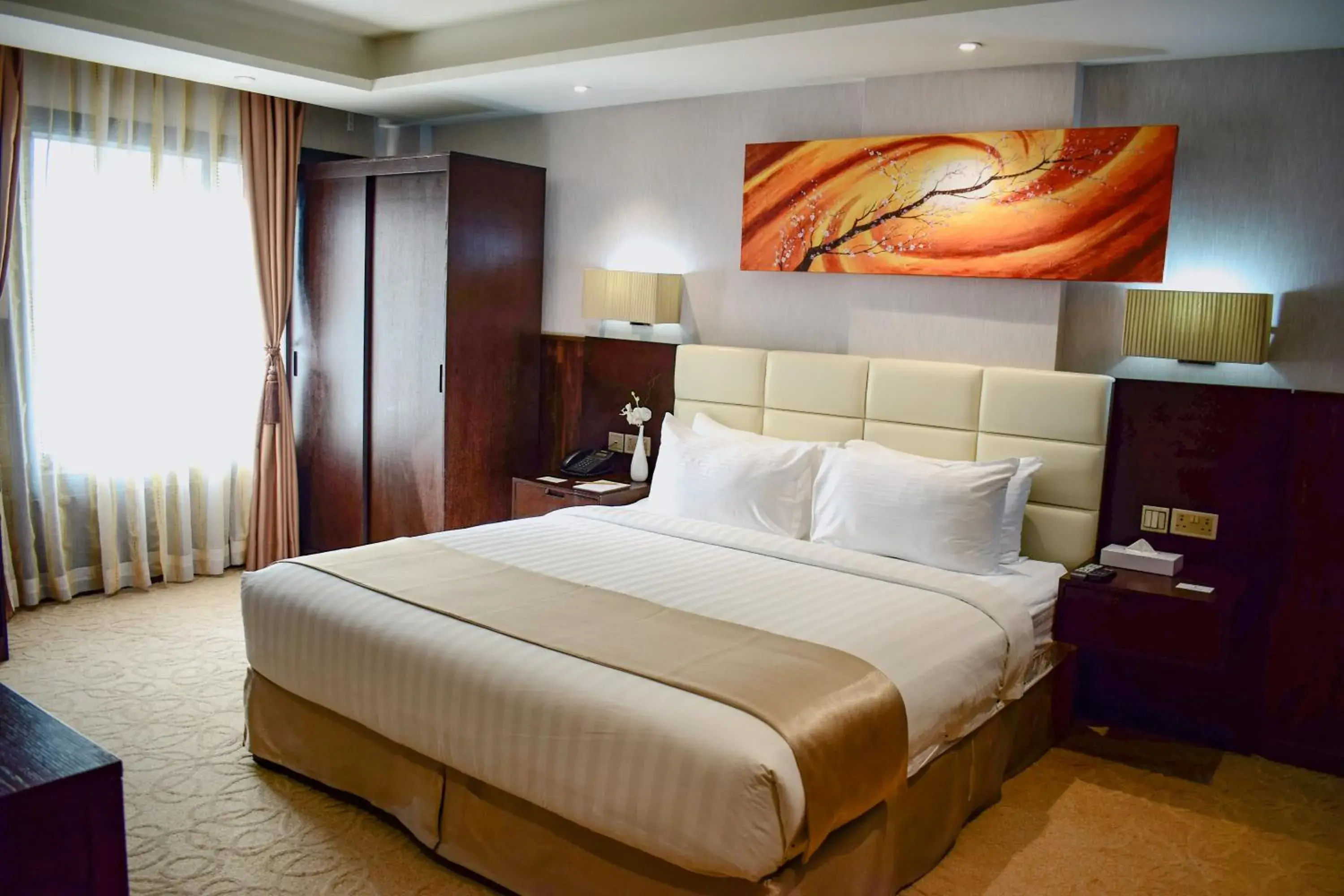 Bedroom, Bed in The Secure Inn Hotel Muscat Bedroom, Bed in The Secure Inn Hotel Muscat