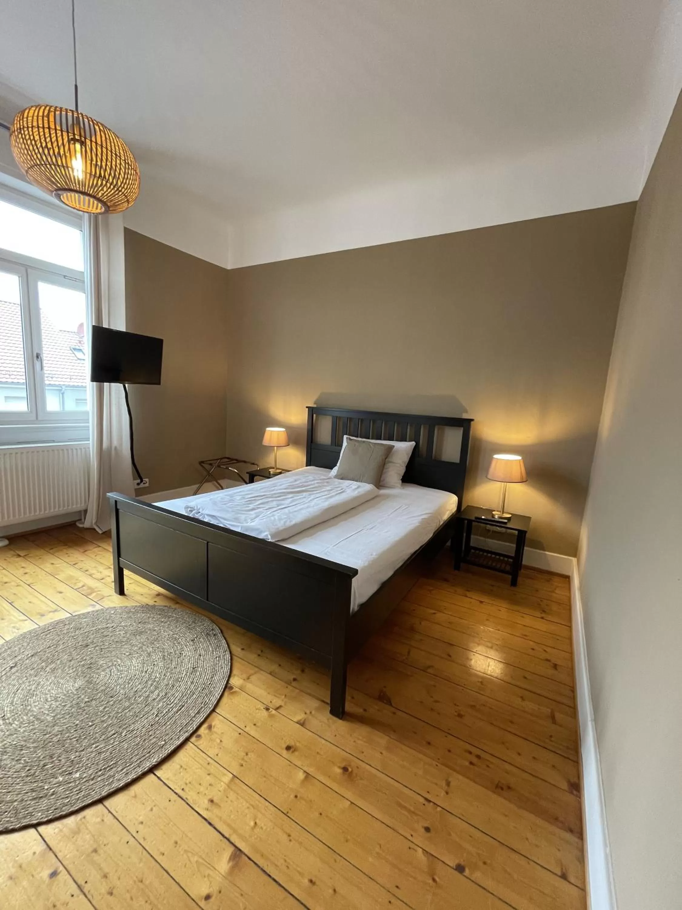 Bed in AUERSTEIN-Hotels auerstein & auerstein-mono