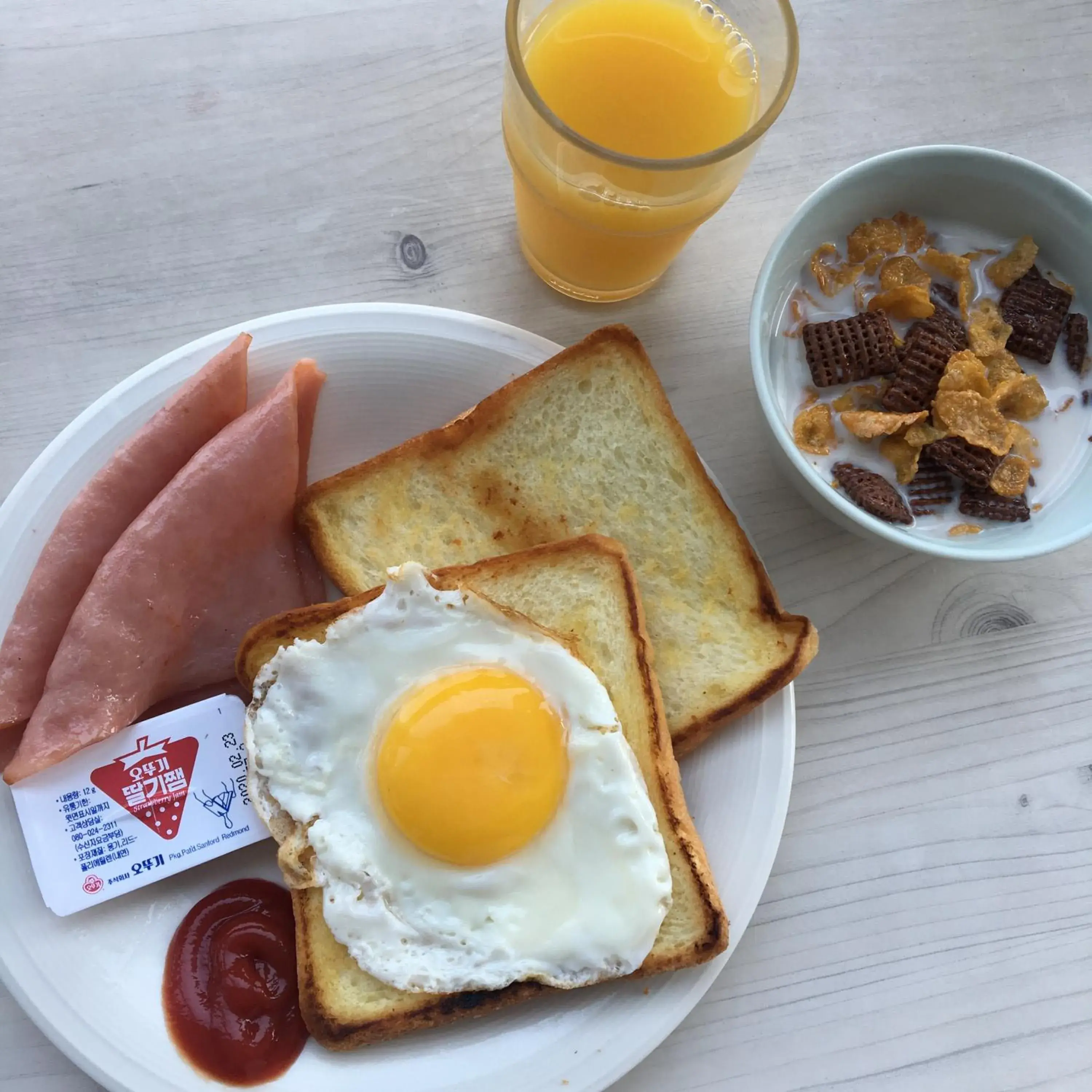 American breakfast, Breakfast in K-GUESTHOUSE Premium Nampo 1