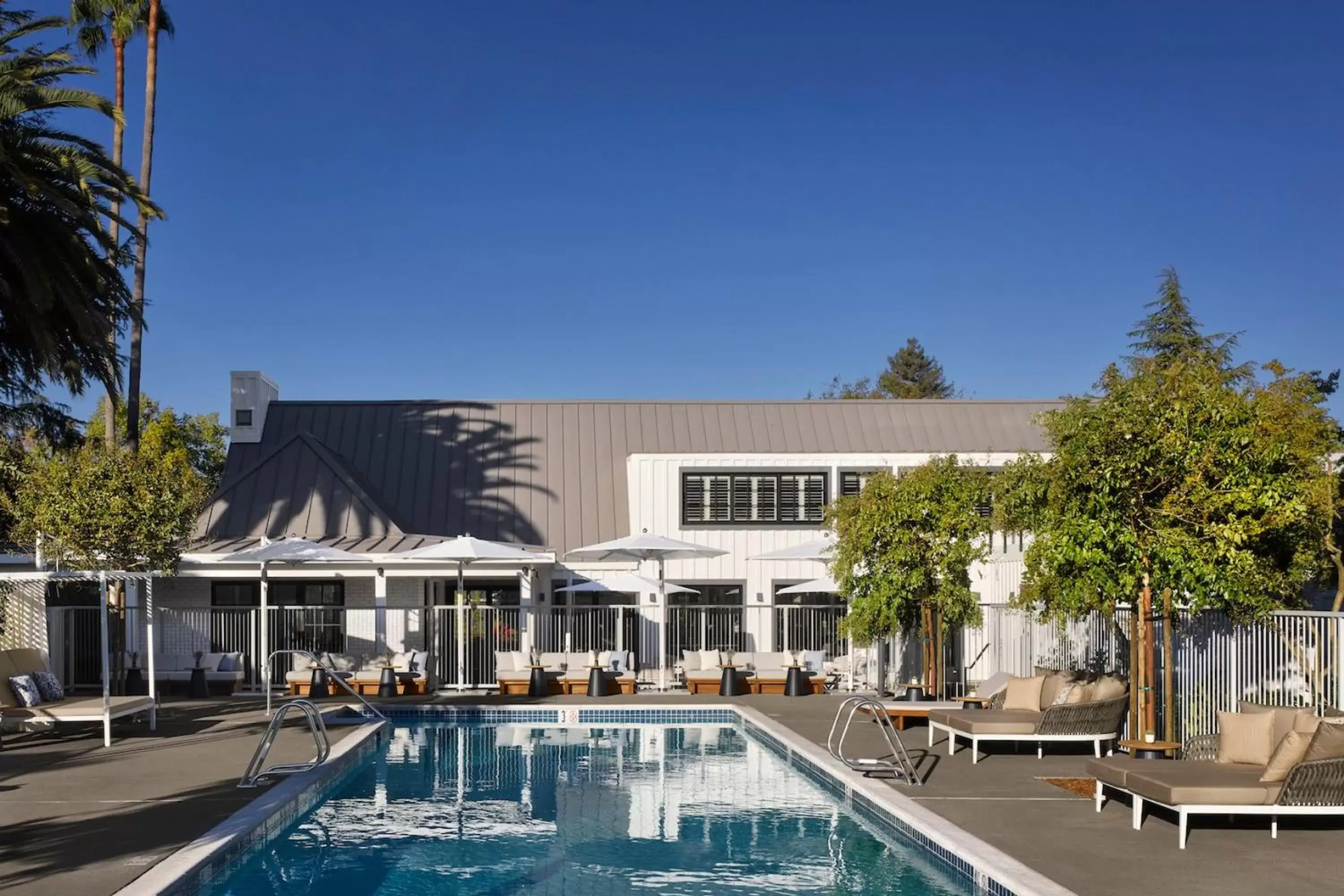 Property building, Swimming Pool in The Estate Yountville