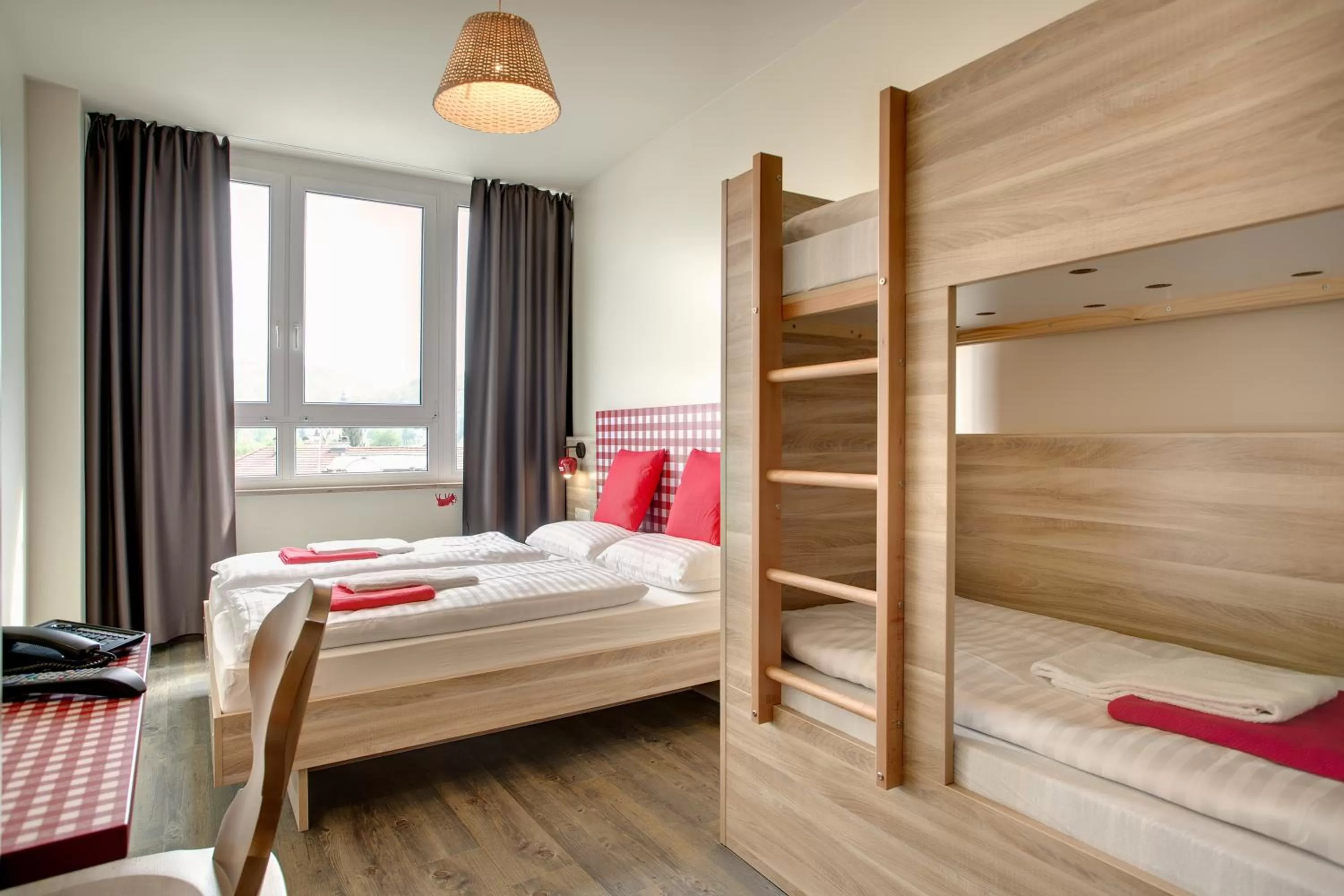 Photo of the whole room, Bed in MEININGER Hotel Salzburg City Center