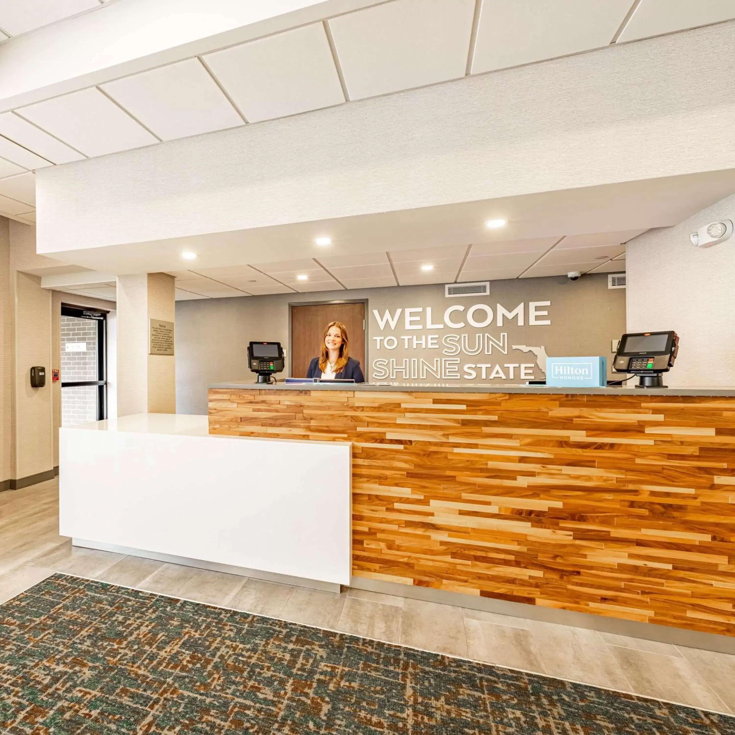 Lobby or reception, Lobby/Reception in Hampton Inn Gainesville