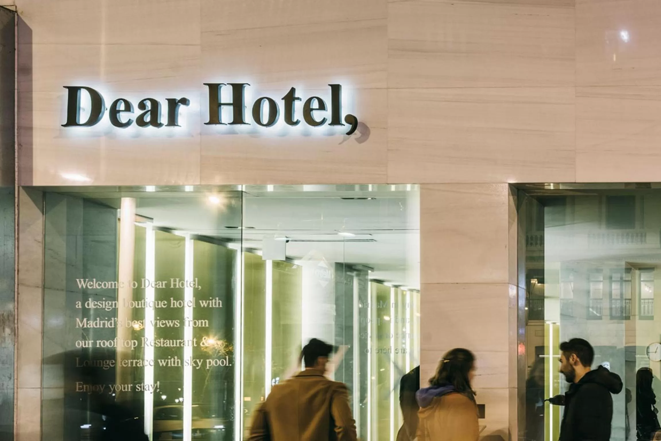 Lobby or reception in Dear Hotel Madrid