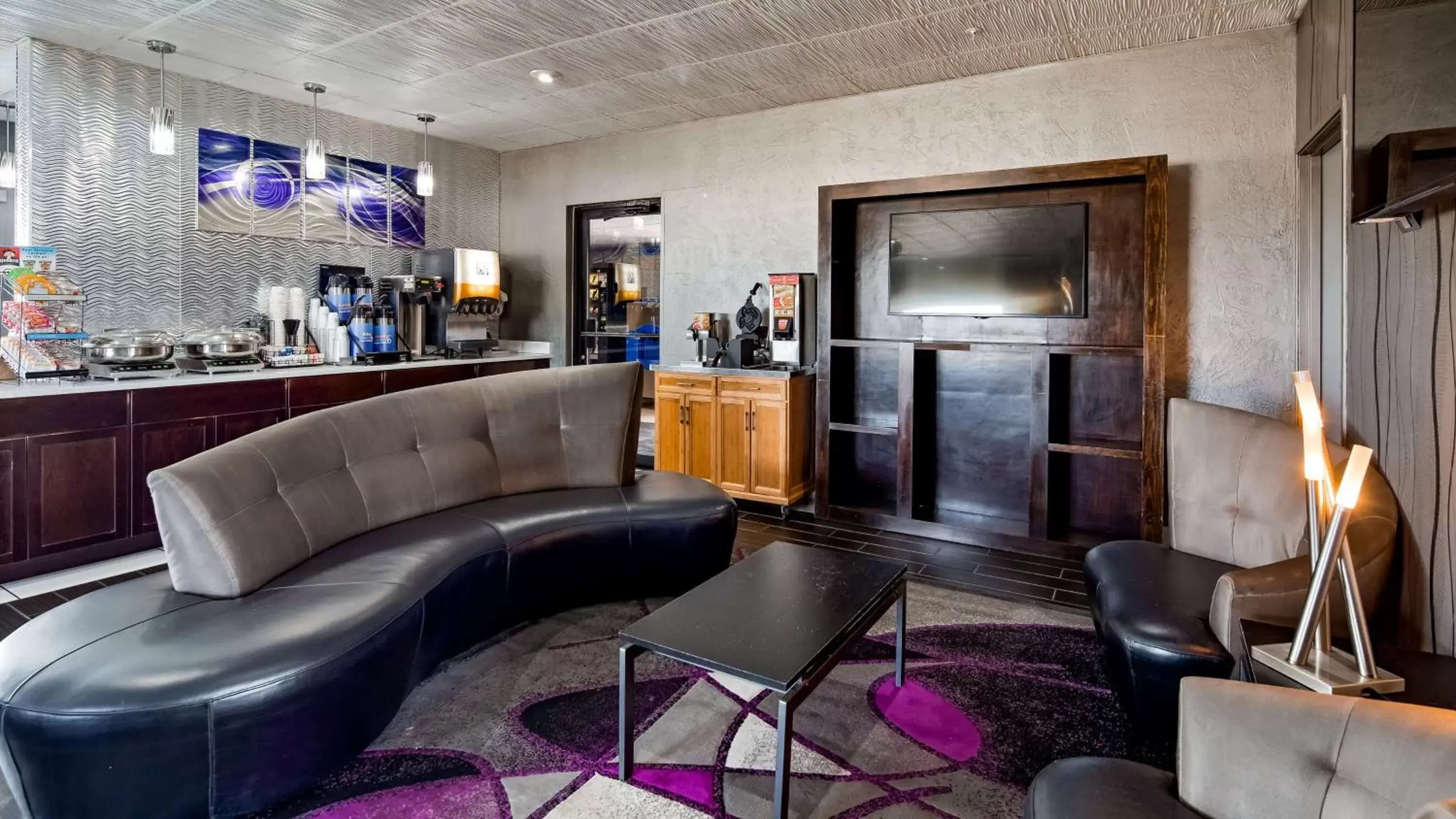 Lobby or reception, Lounge/Bar in Best Western Santa Fe Inn