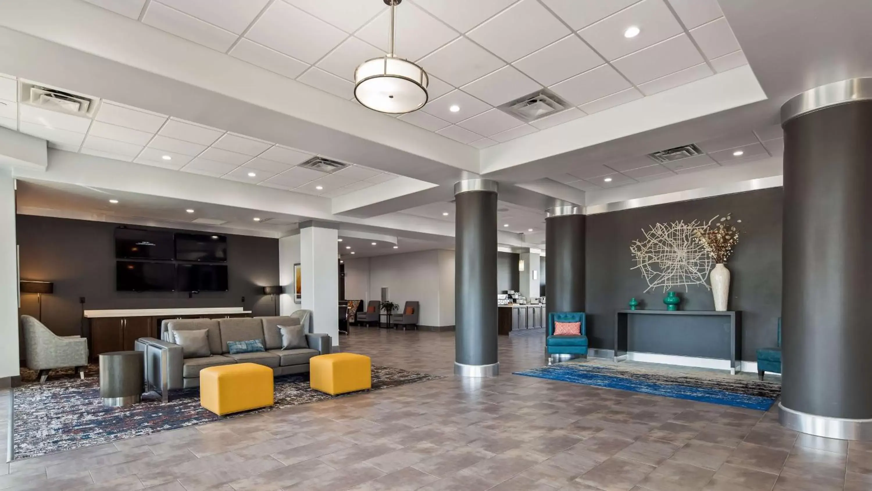 Lobby or reception, Lobby/Reception in Best Western Plus Roland Inn & Suites