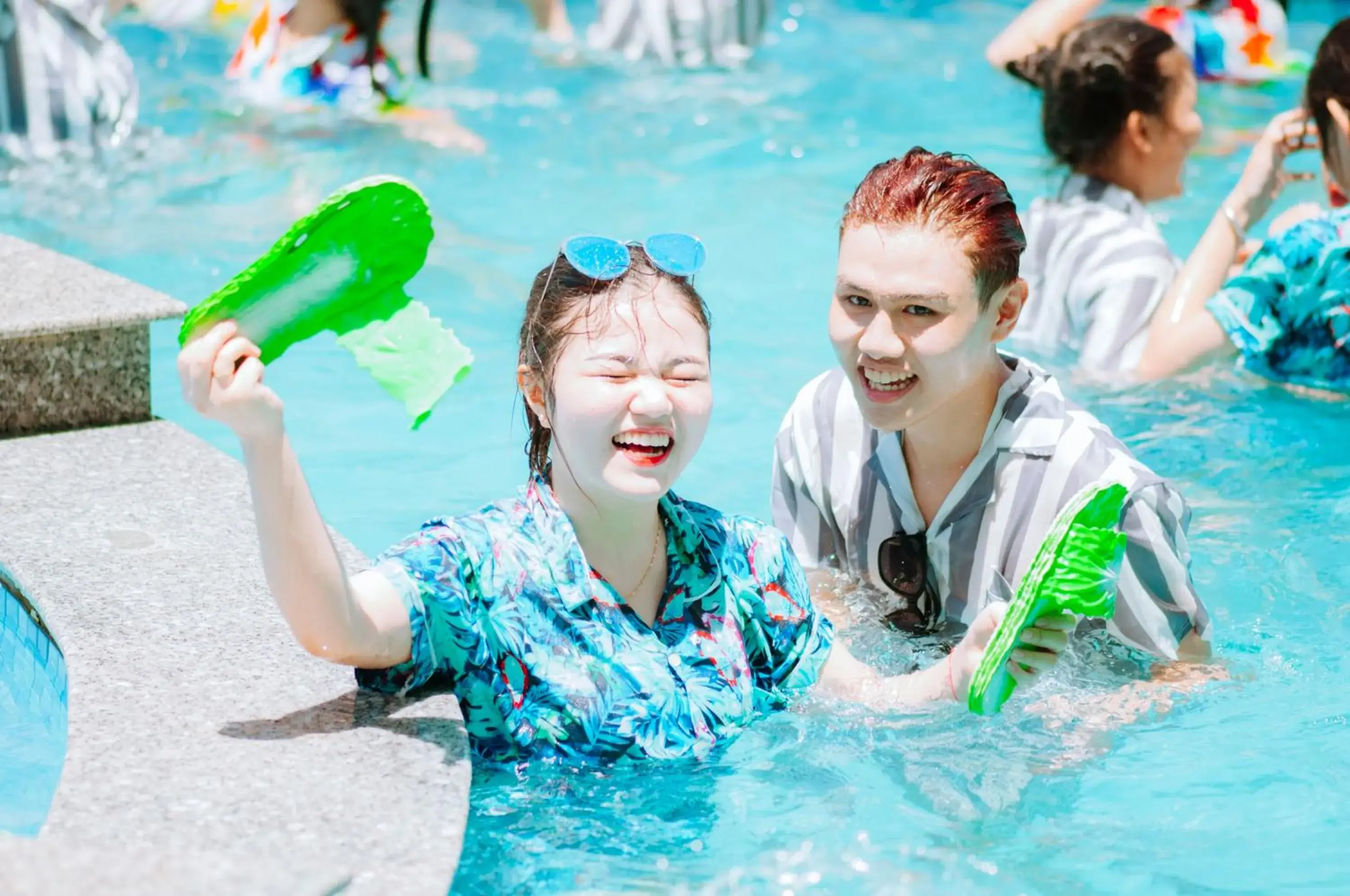 People, Family in Phu Cuong Beach Hotel