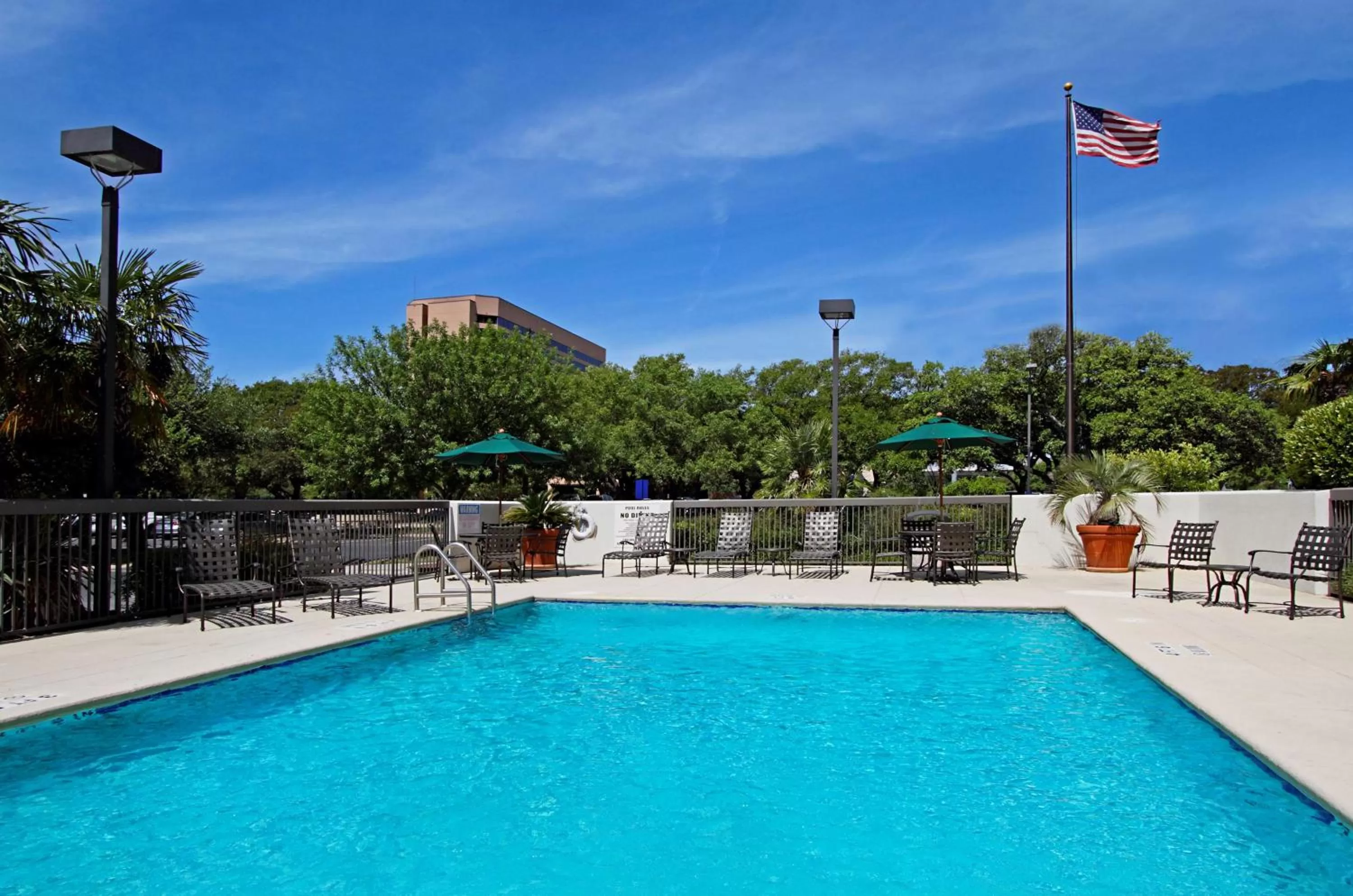 Pool view in Hampton by Hilton Austin South - I-35 & Ben White
