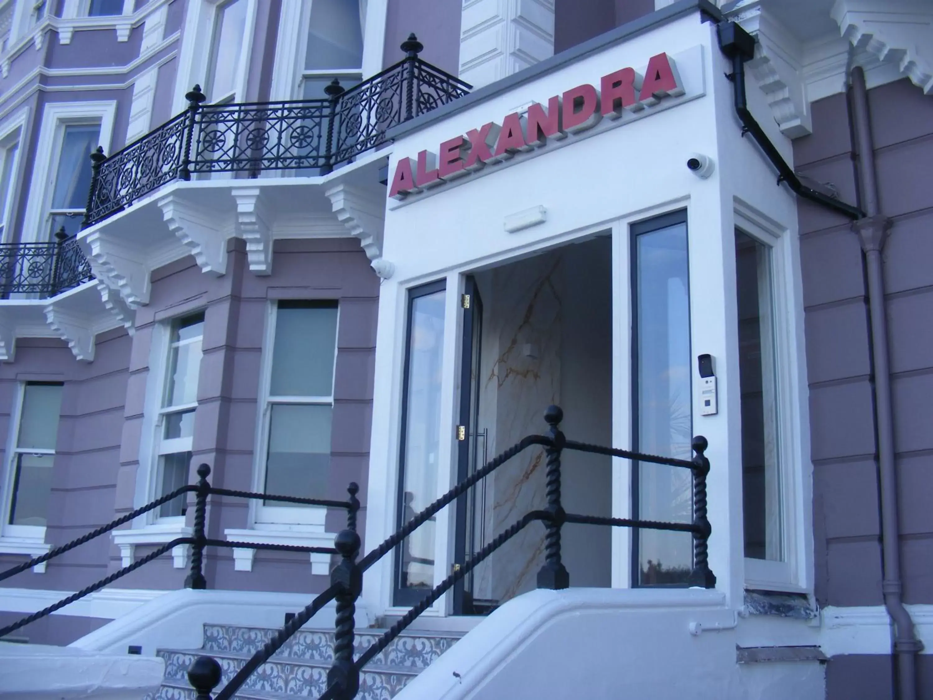 Property building in Alexandra Hotel