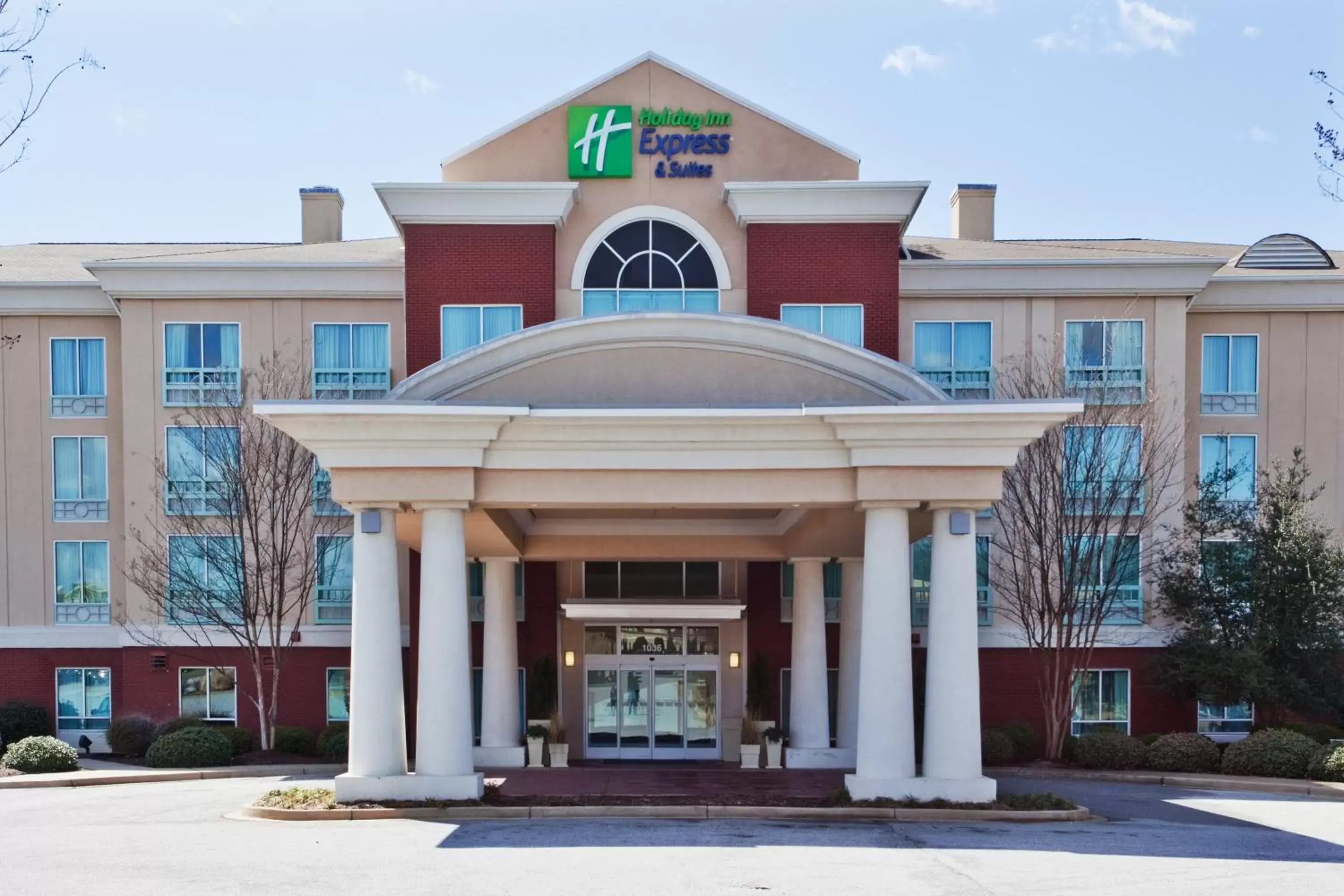 Property Building in Holiday Inn Express Hotel & Suites Greenville-I-85 & Woodruff Road, an IHG Hotel