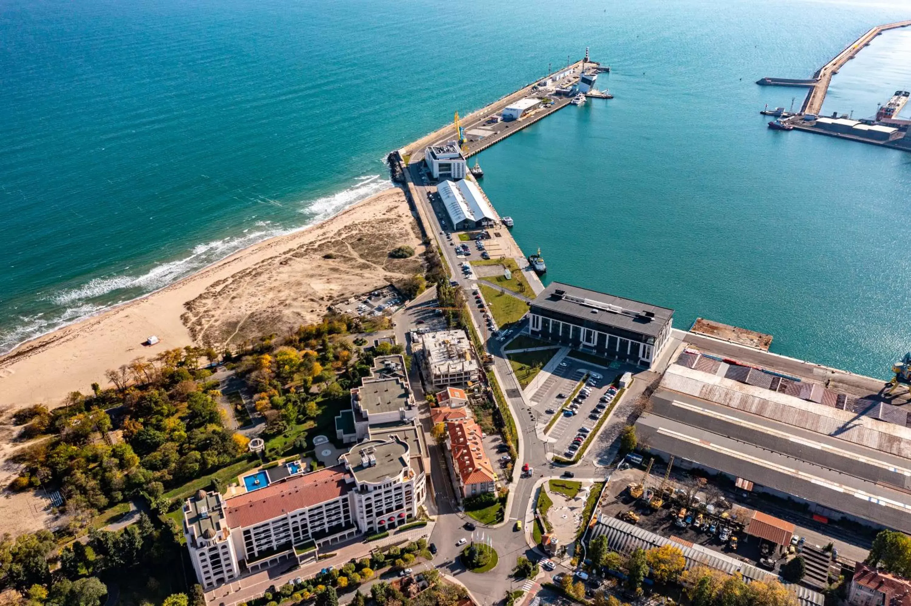 Property building, Bird's-eye View in Primoretz Grand Hotel & Spa