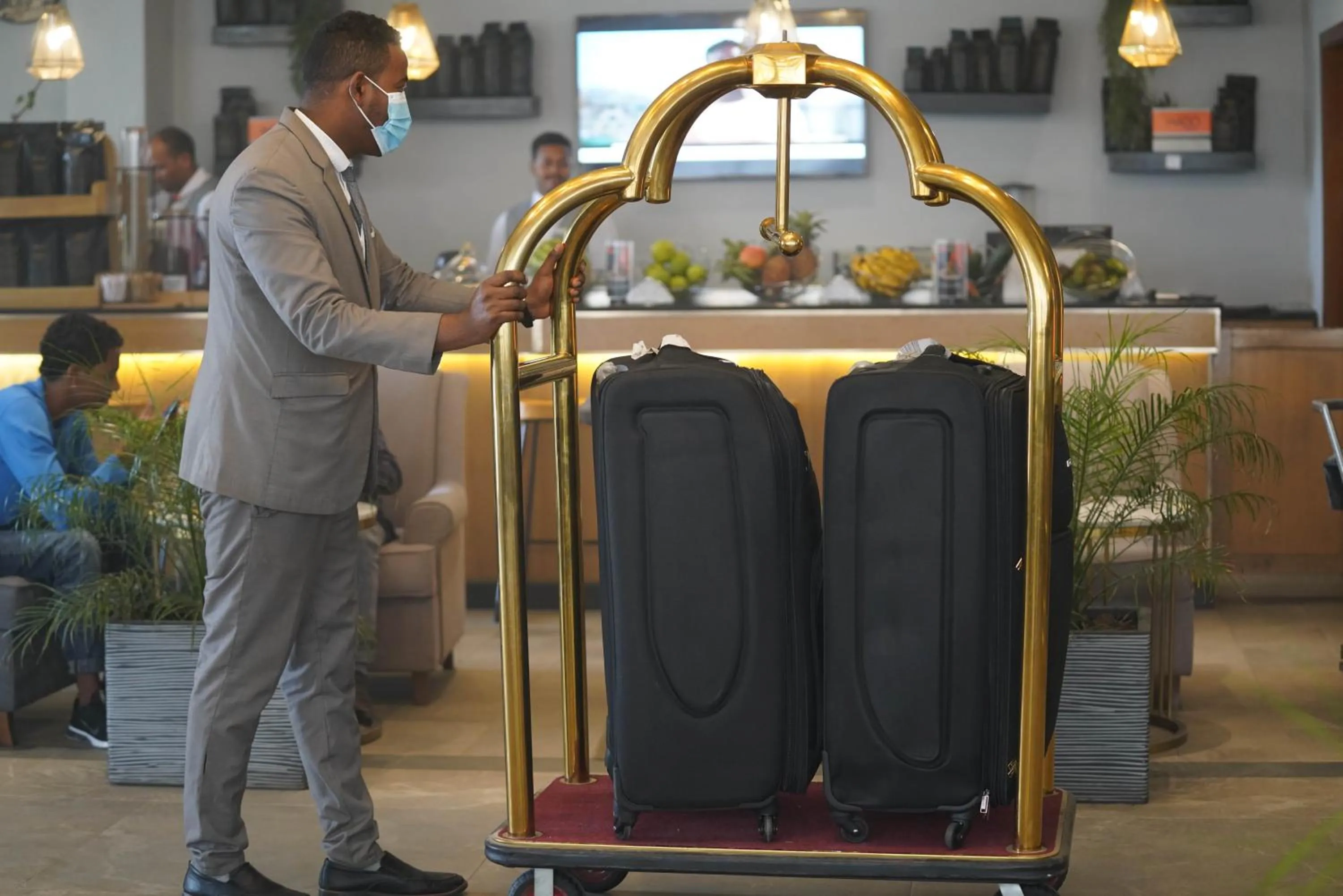 Lobby or reception in Mado Hotel