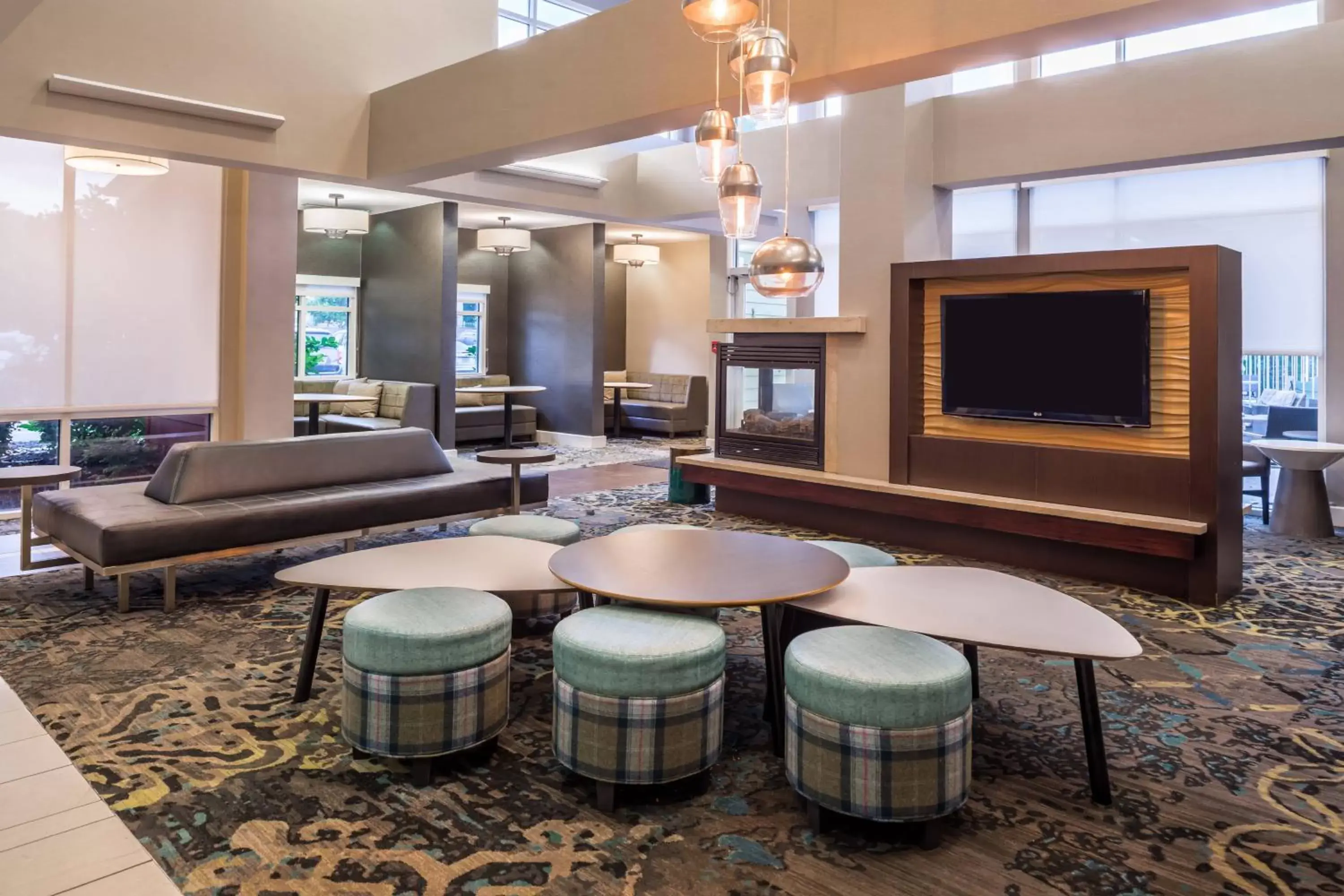 Lobby or reception, Lounge/Bar in Residence Inn by Marriott Florence