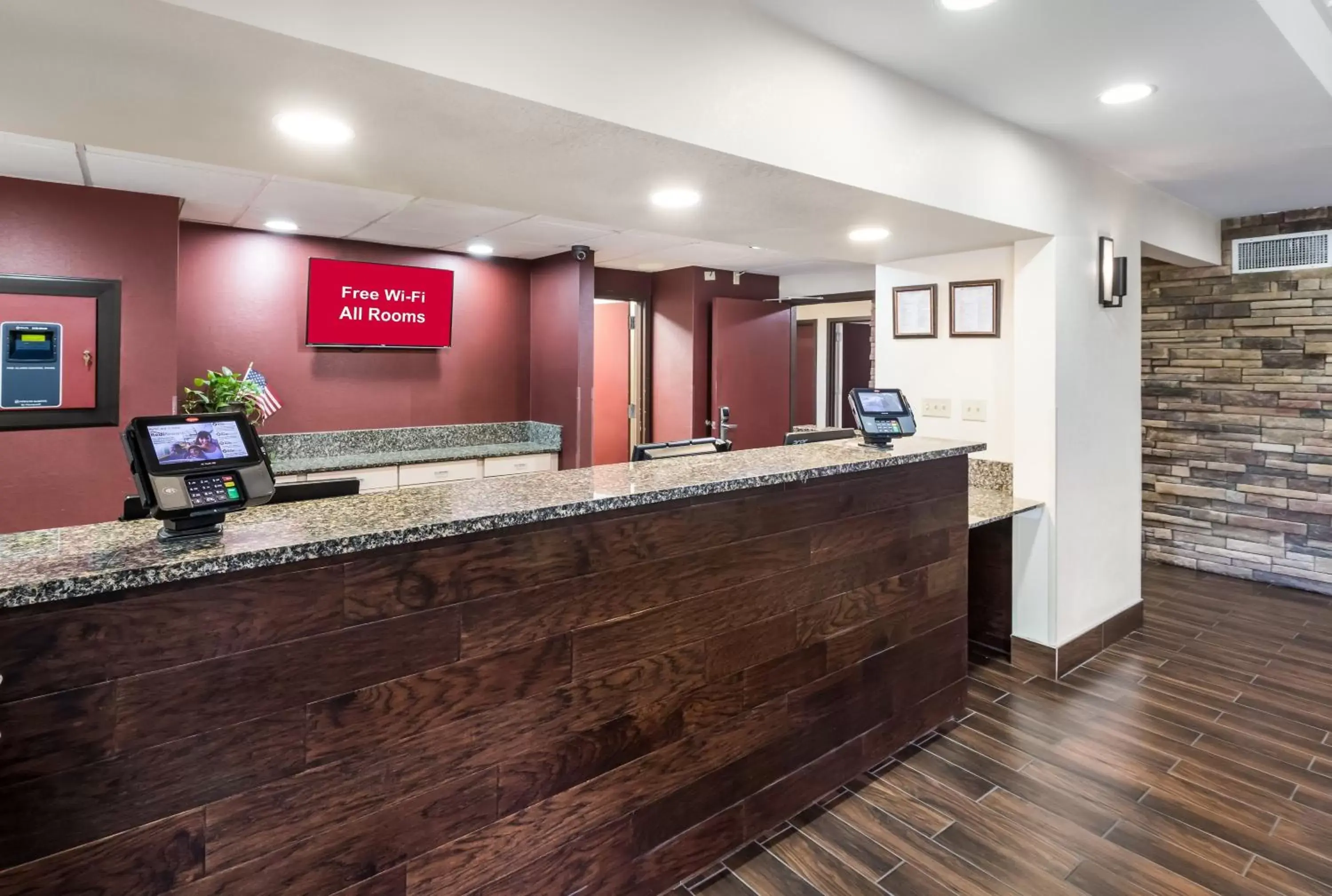 Lobby or reception, Lobby/Reception in Red Roof Inn Murfreesboro