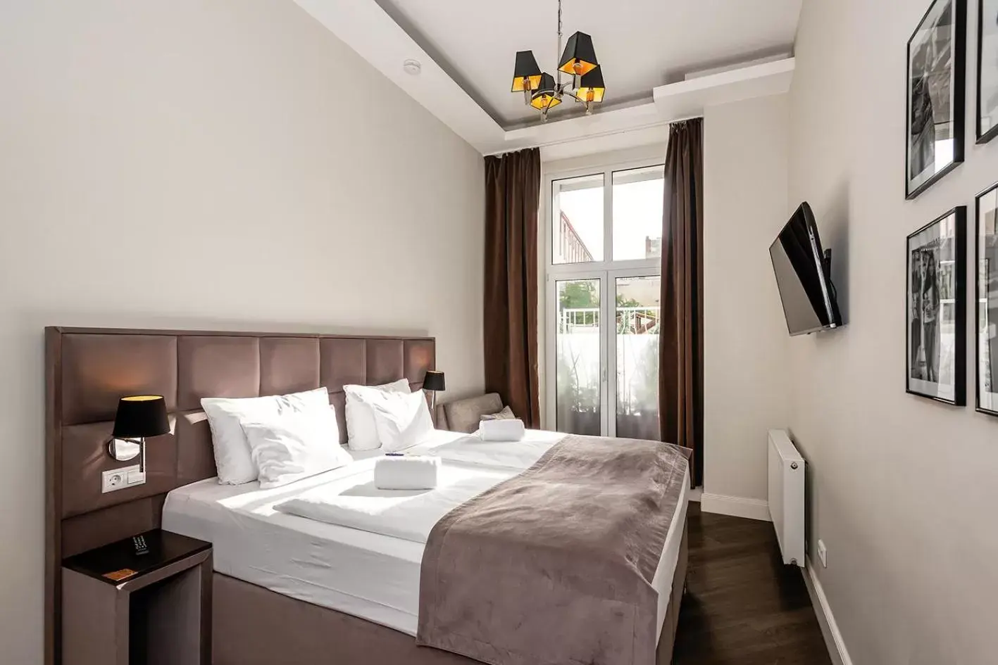 Bed in Arabel Design Apartments Bed in Arabel Design Apartments