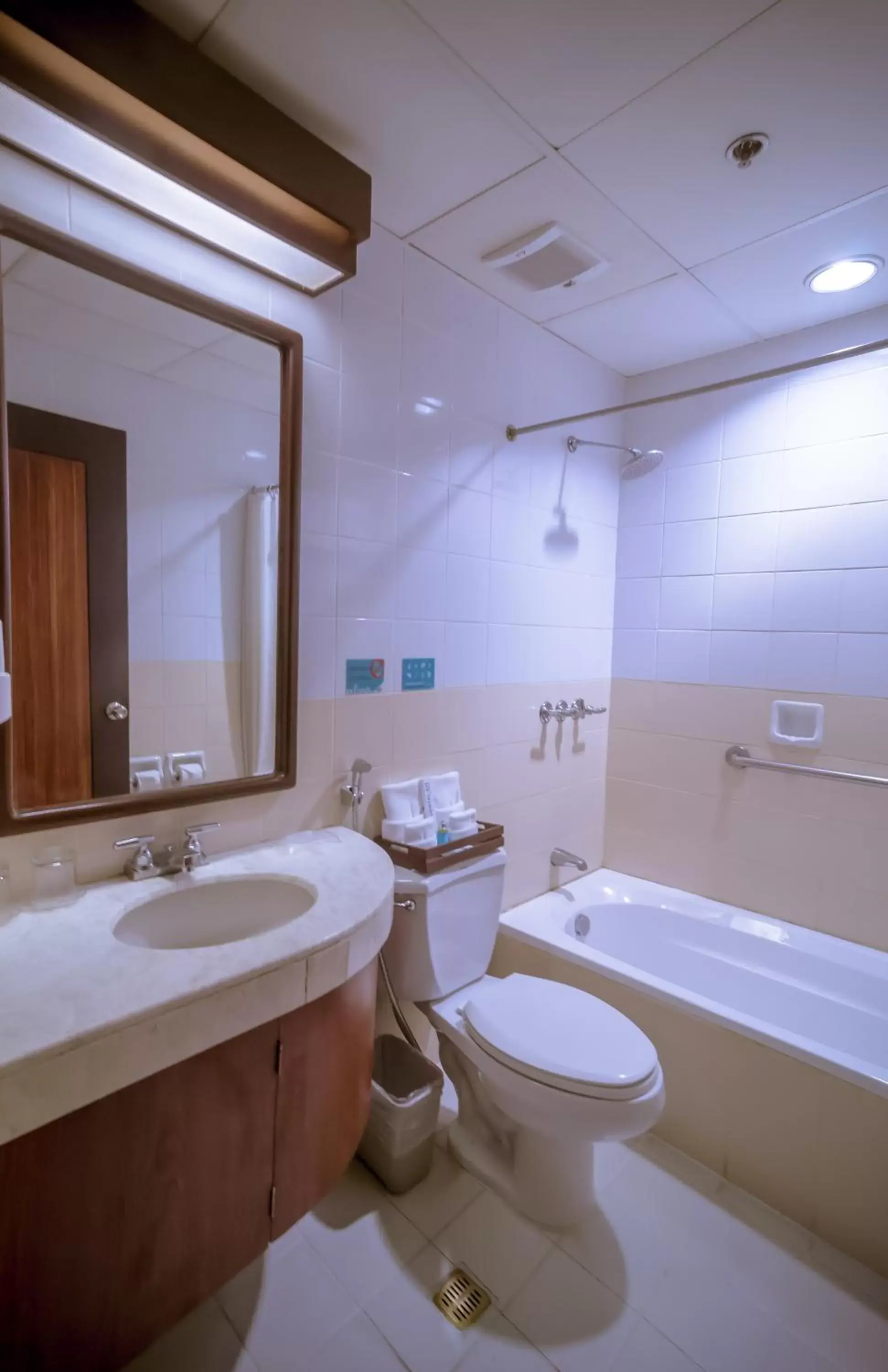 Bathroom in Microtel by Wyndham Tarlac