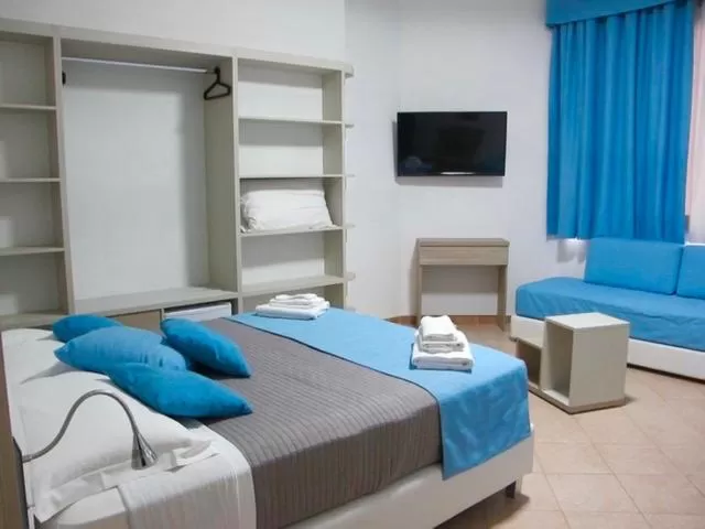 Bed in San Marco Hotel