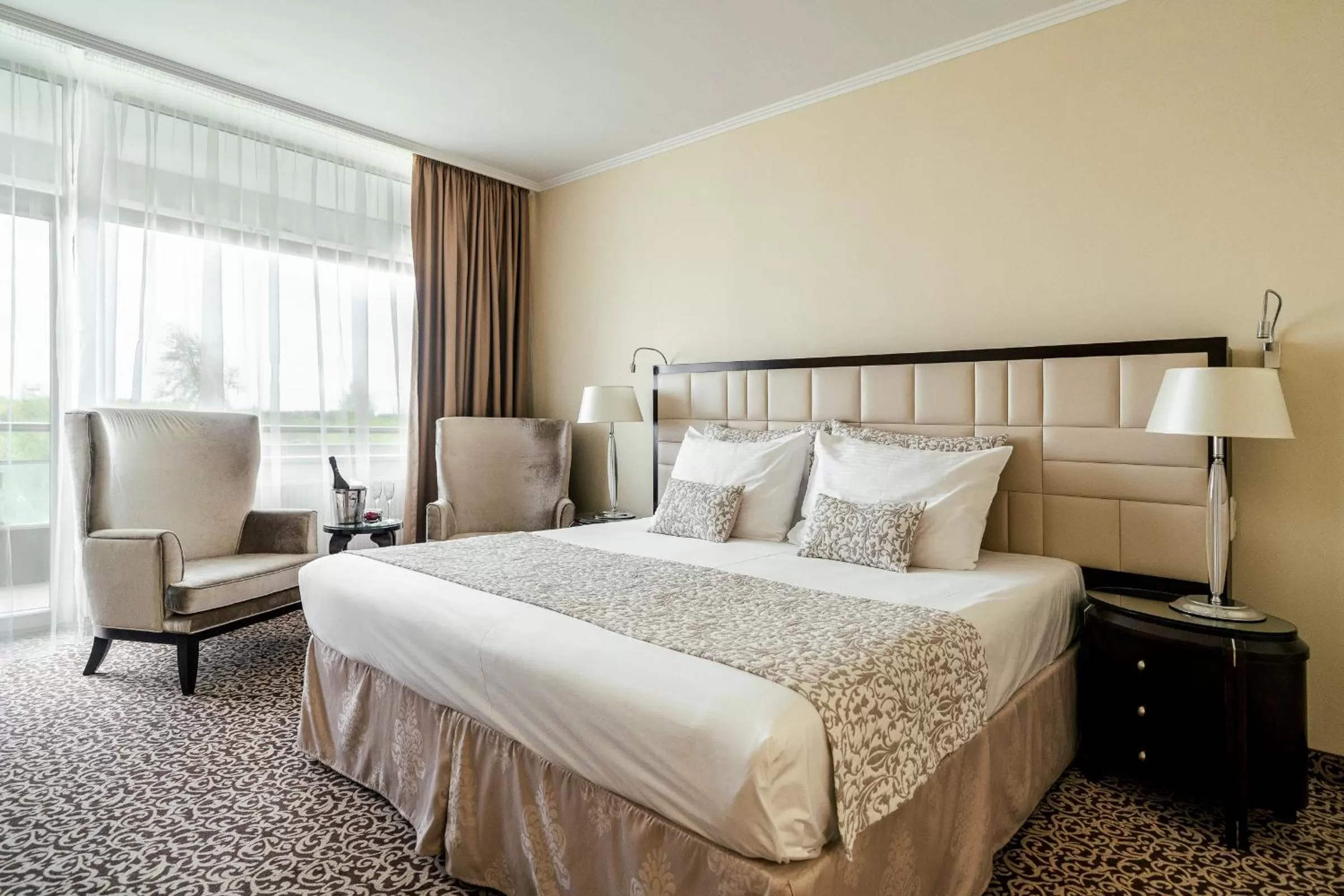 Bed in Baltic Beach Hotel & SPA