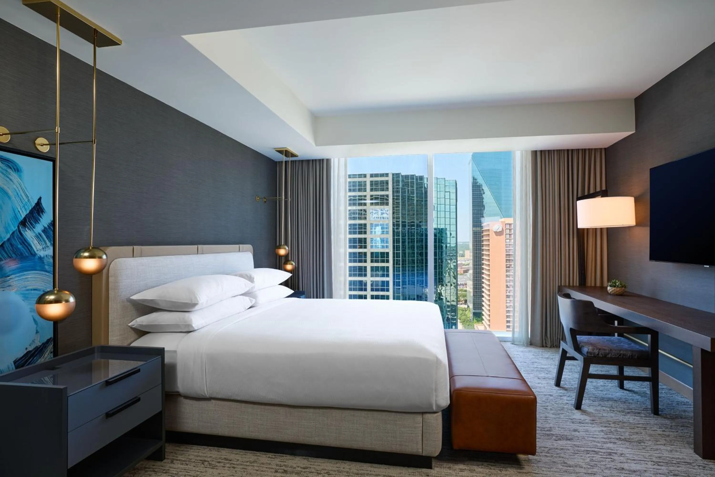 Photo of the whole room, Bed in JW Marriott Dallas Arts District